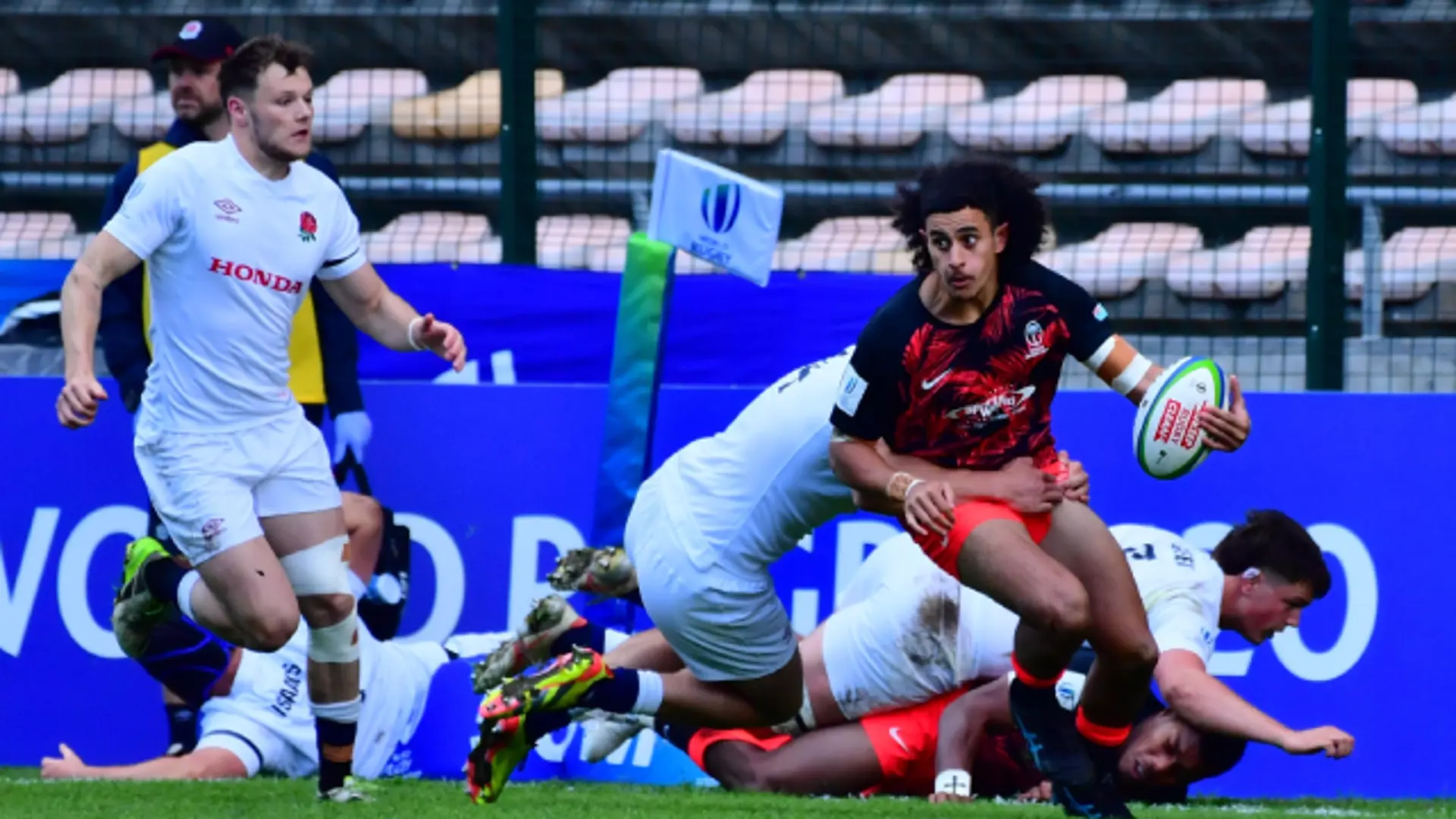 England v Fiji | Match Highlights | World Rugby Under 20 Championship