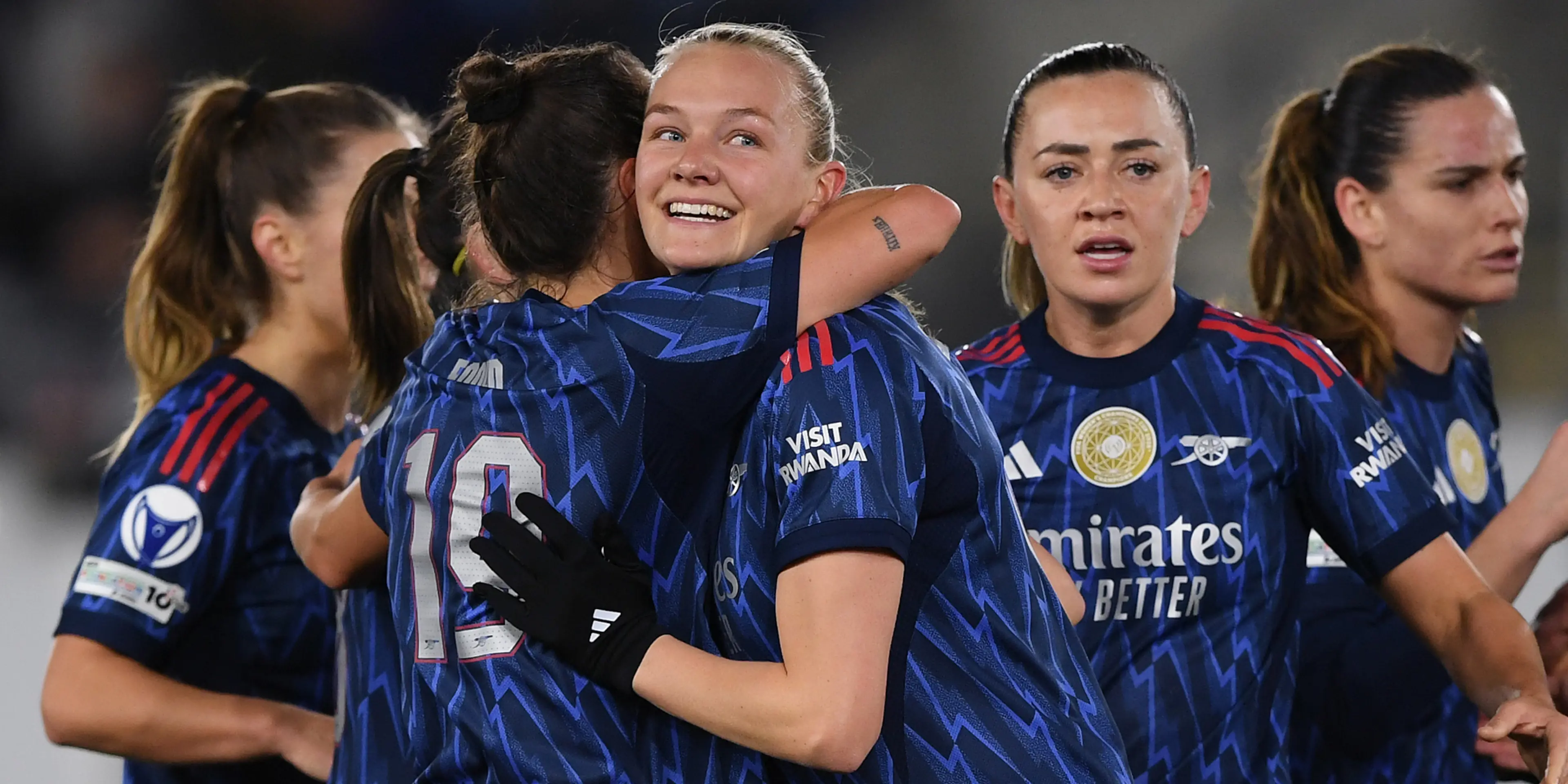 Arsenal stroll in Women's Champions League playoffs