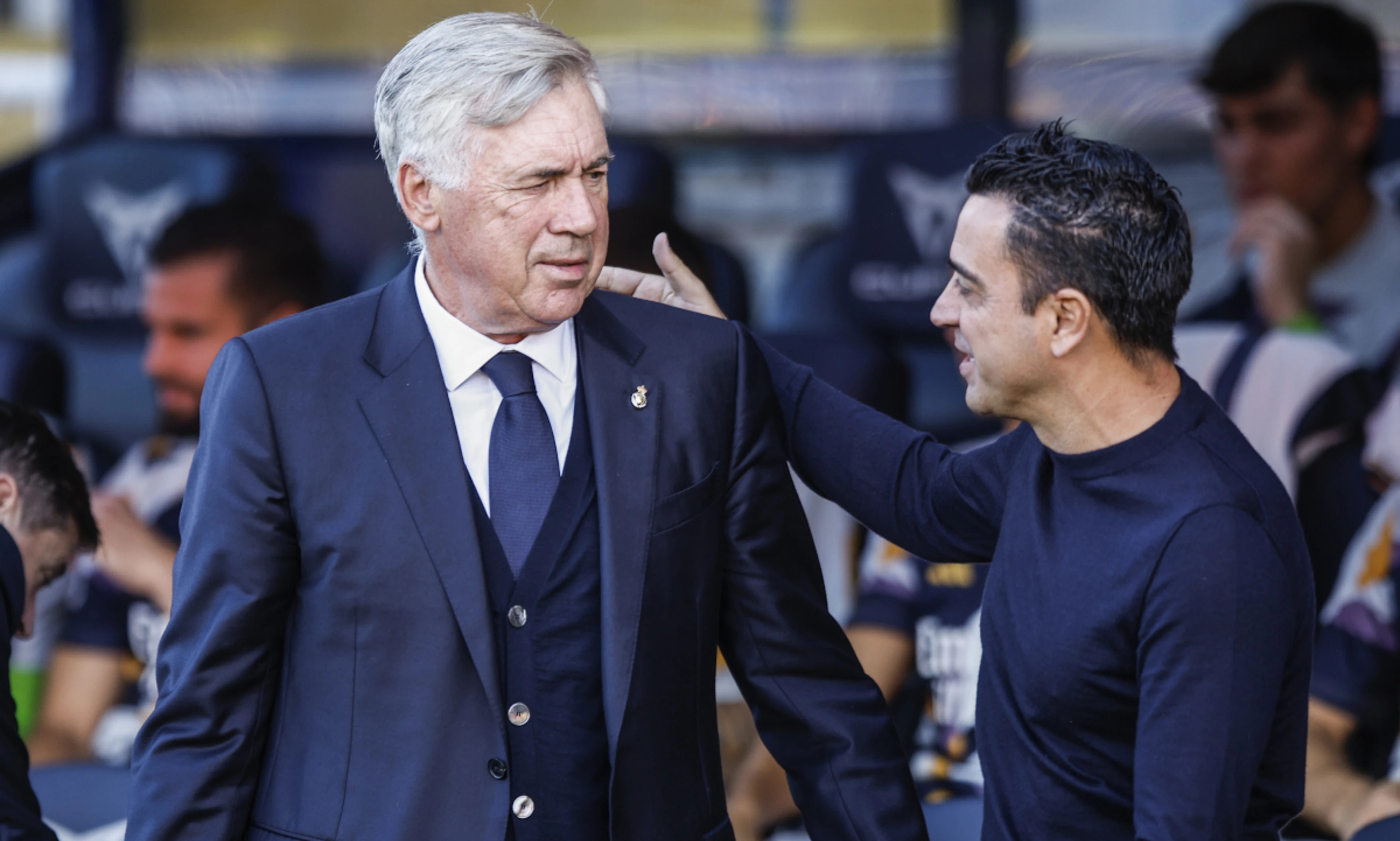 Ancelotti backs rival Xavi to turn around Barca dip