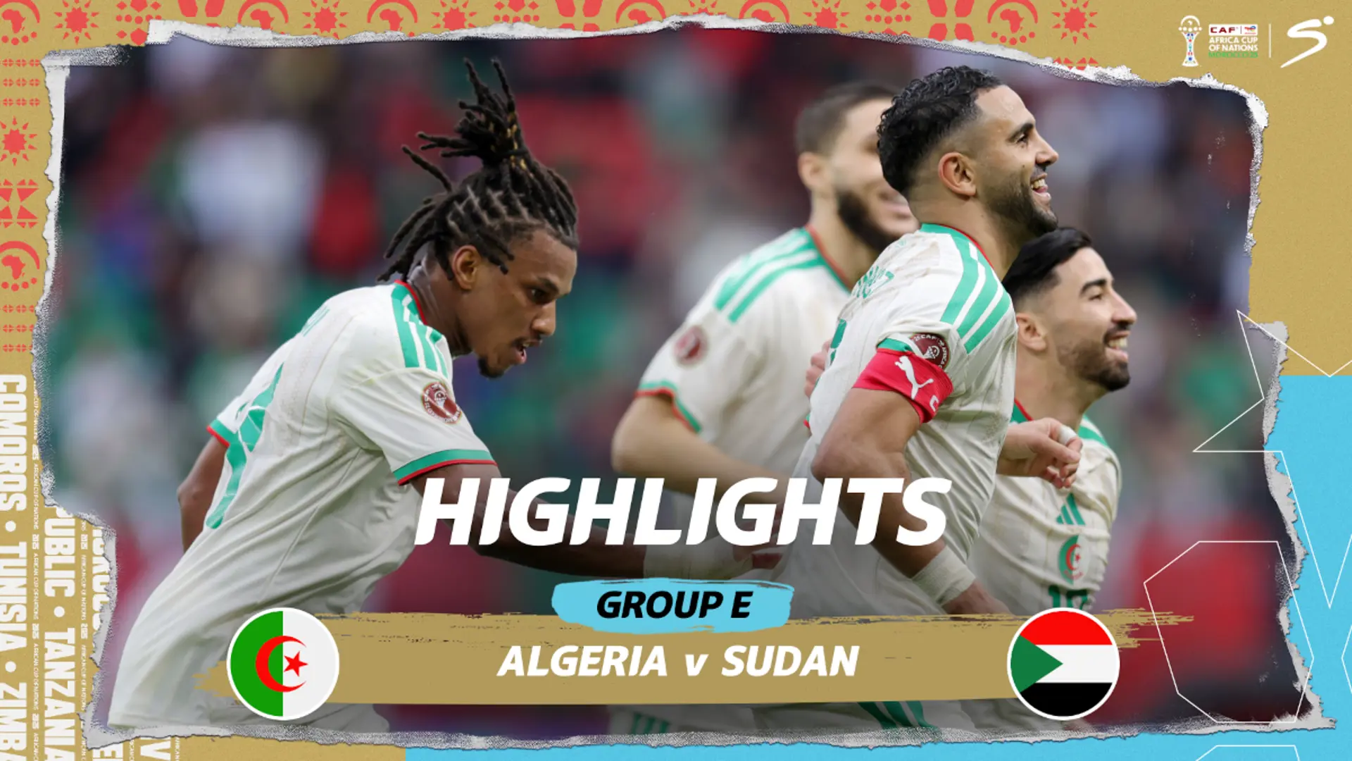 Algeria v Sudan | Match in 3 | CAF Africa Cup of Nations Morocco 2025