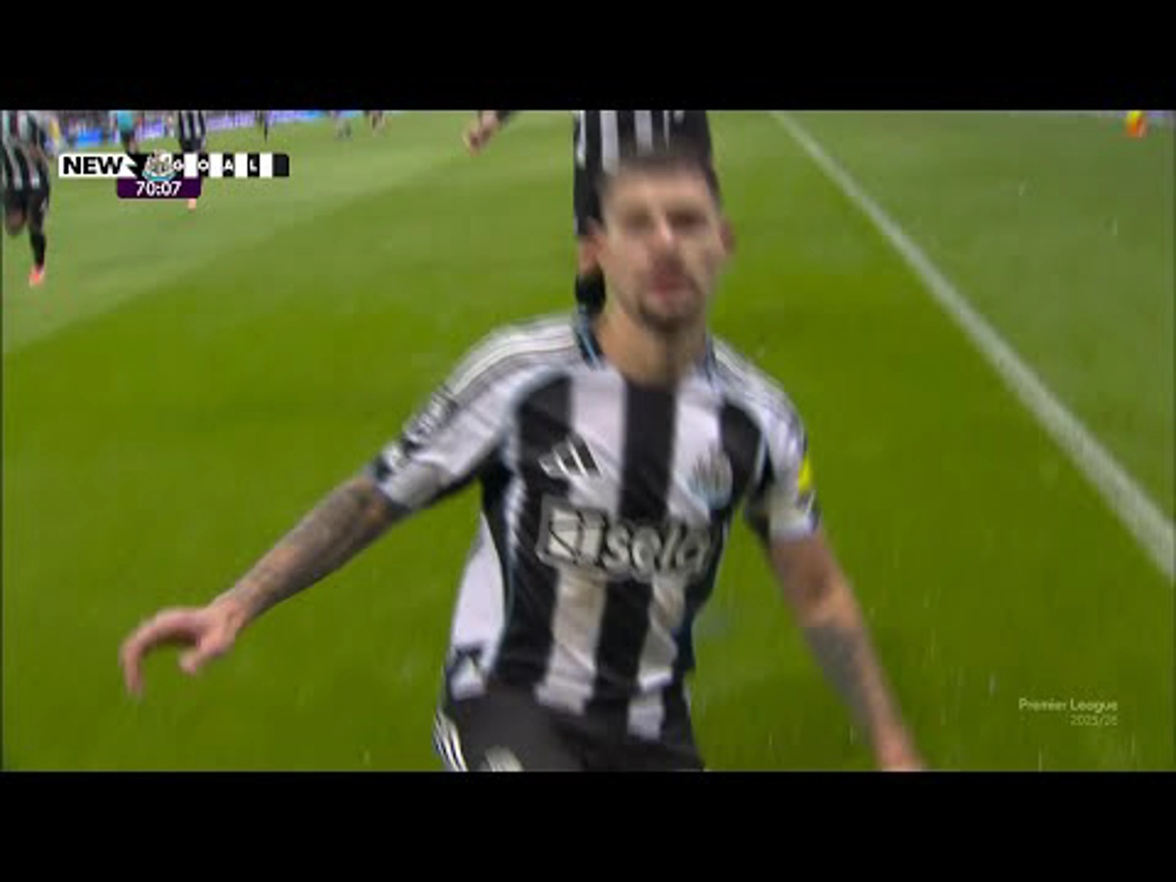 Bruno Guimarães Rodriguez Moura | 71ˢᵗ Minute Goal v Crystal Palace