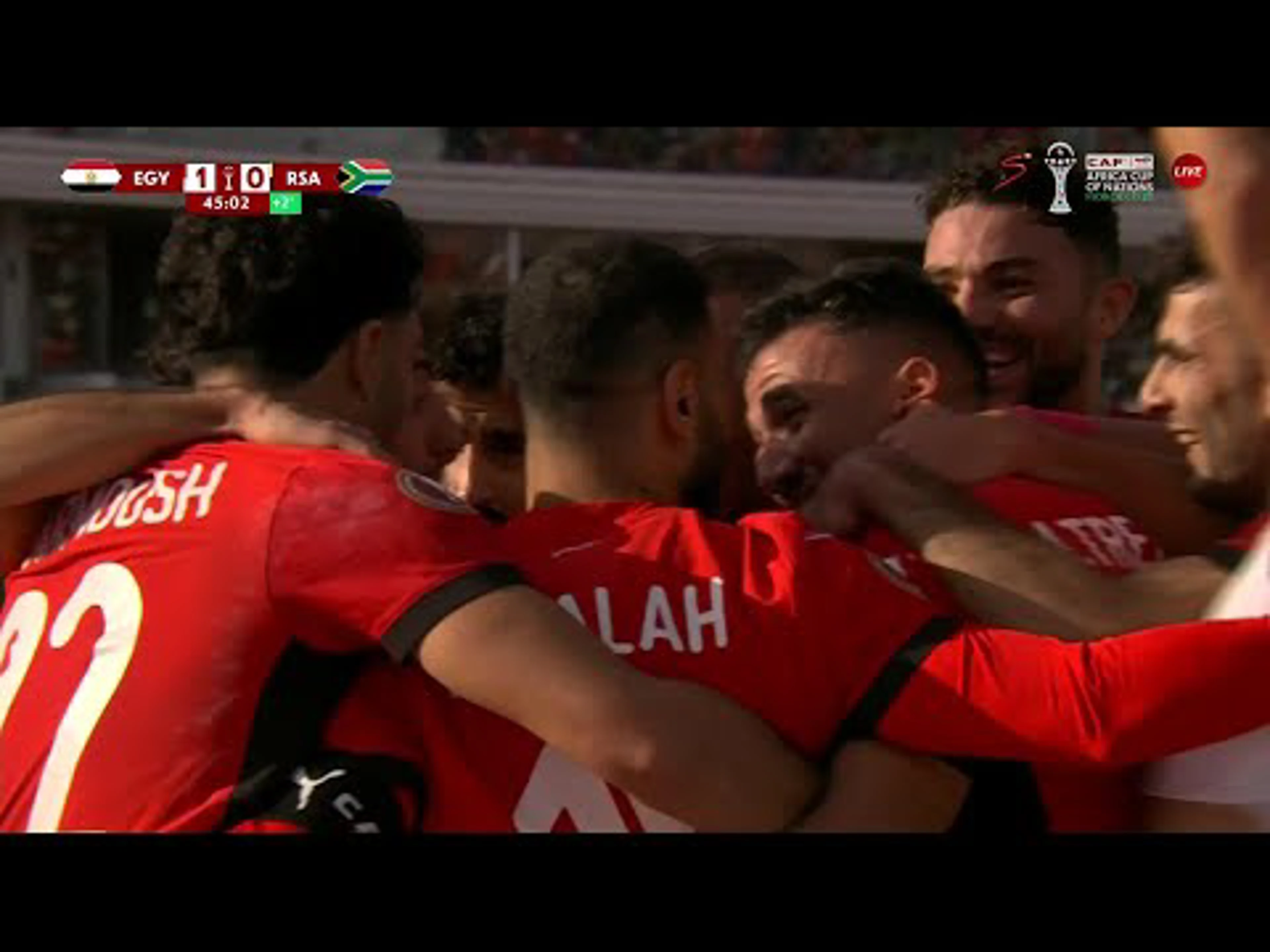 Mohamed Salah Hamed Mahrous Ghaly | 45ᵗʰ Minute Goal v South Africa