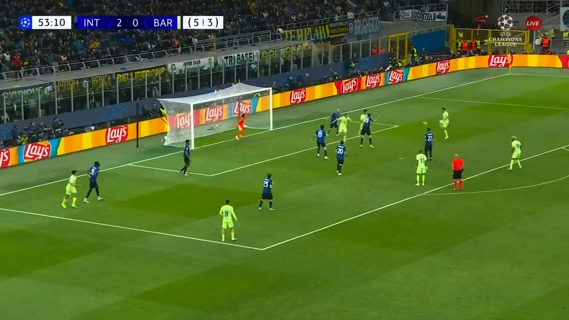 Eric Garcia Goal | Inter Milan v Barcelona | UEFA Champions League Semi Finals