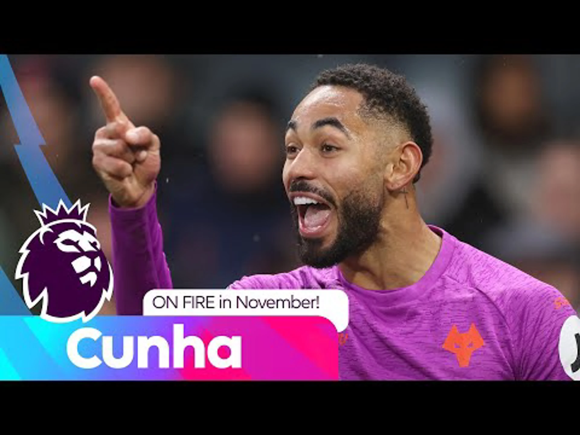 Three Games, Three Goals and Three Assists | Matheus Cunha | Premier League