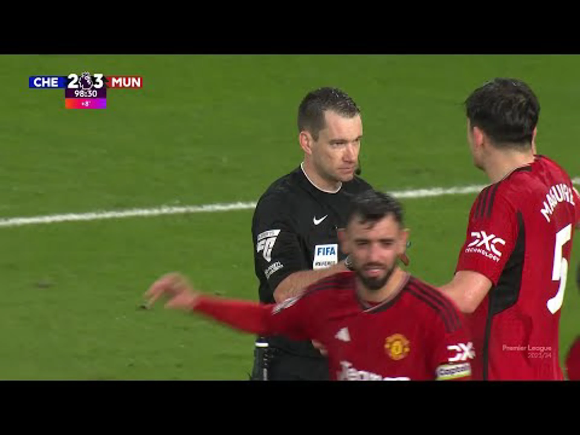 Diogo Dalot | 97ᵗʰ Minute VAR v Chelsea