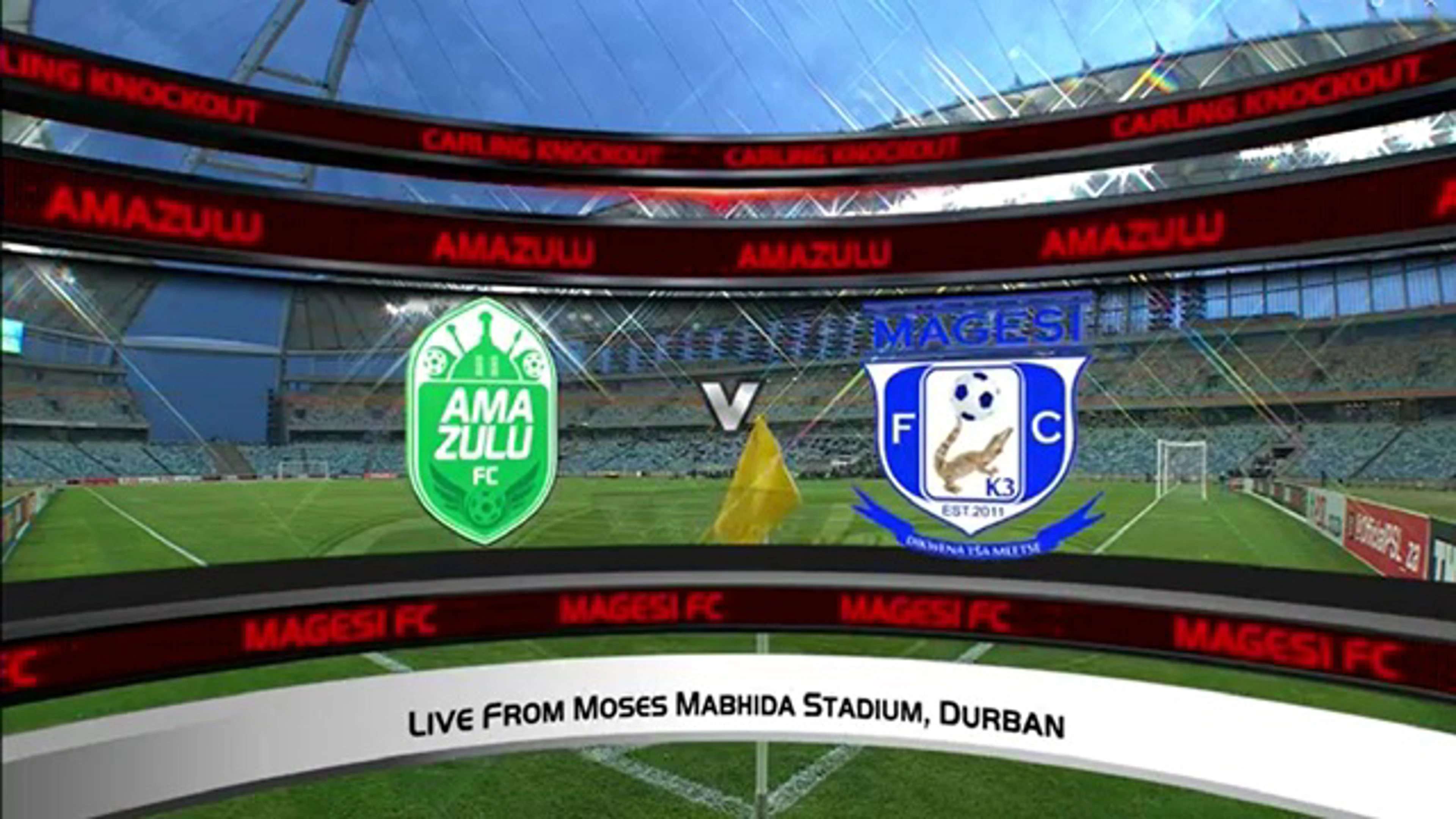 AmaZulu FC v Magesi FC | Match Highlights | Carling Knockout