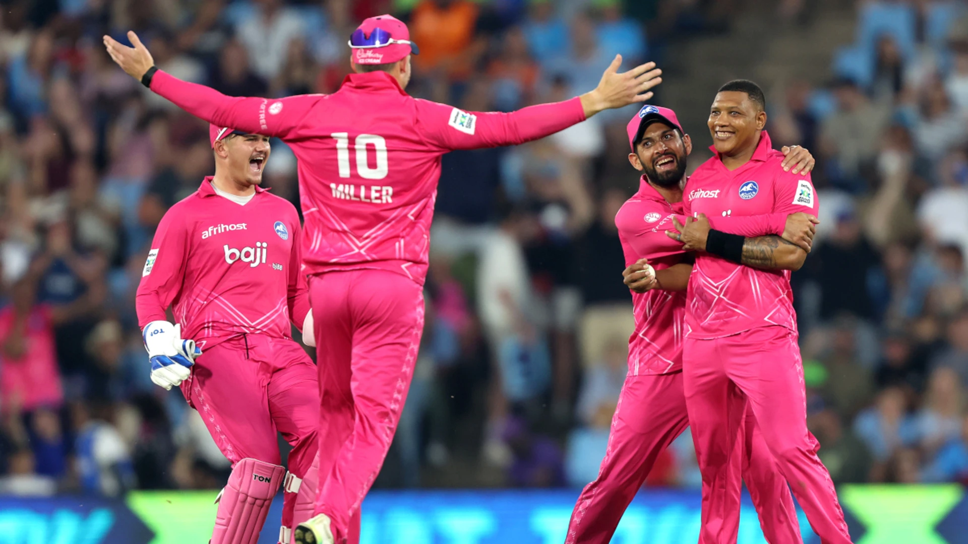 History making Baartman sets up Royals thrashing of Capitals