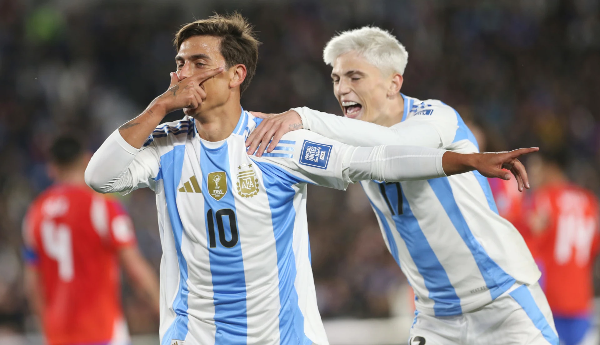 Argentina cruise past Chile 3-0 in World Cup qualifier