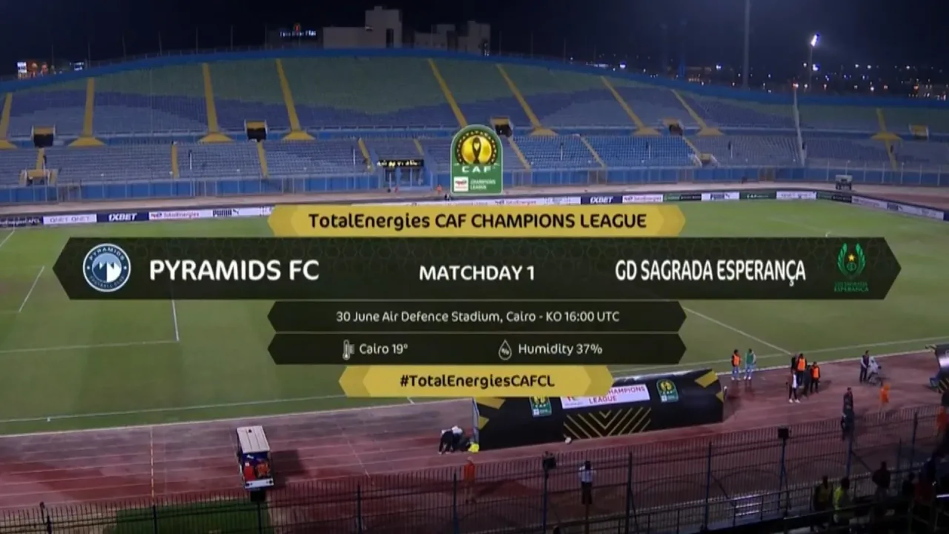 FC Pyramids v Sagrada Esperança | Match Highlights | CAF Champions League