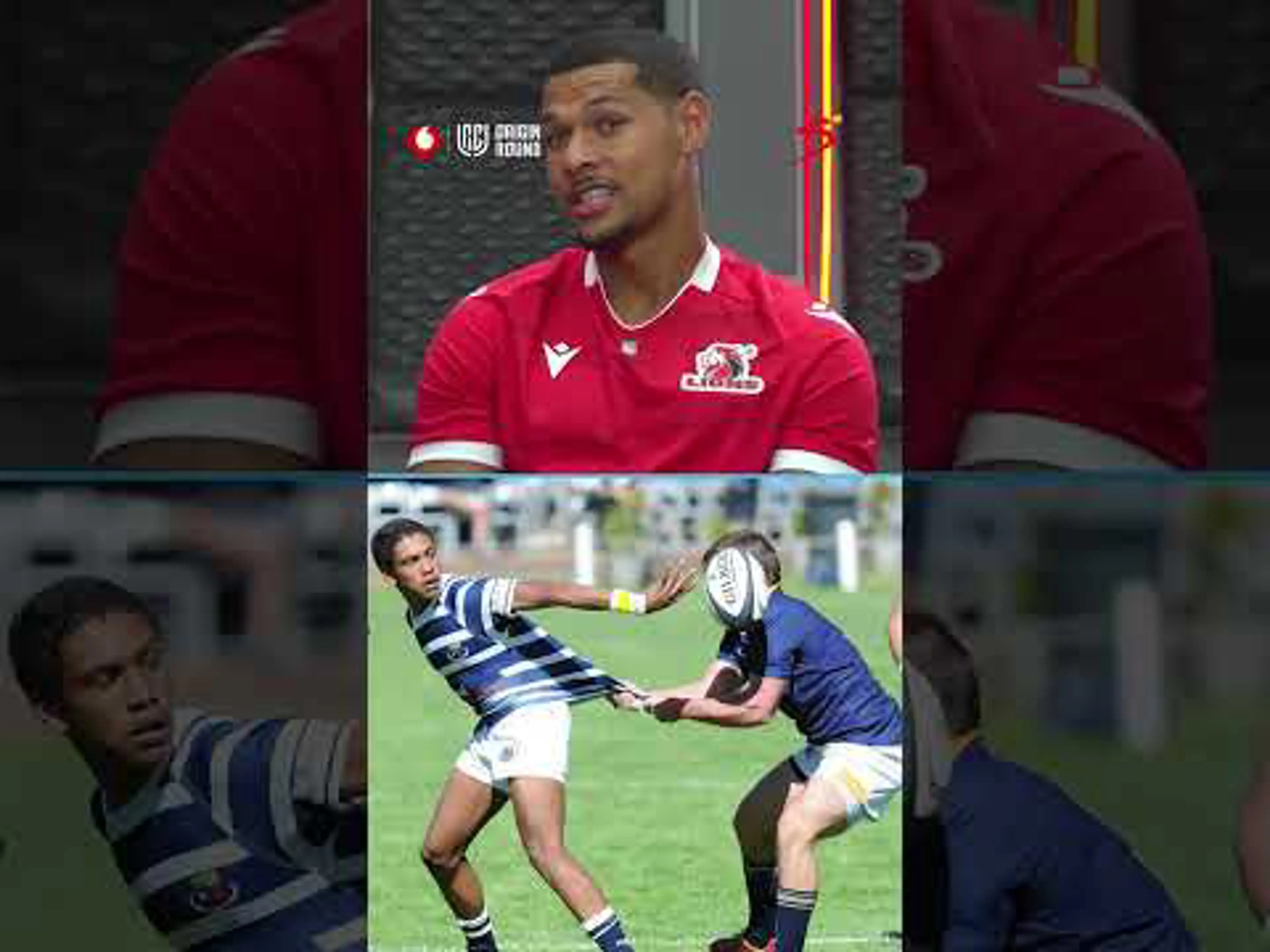 Haashim Pead on representing the Bo-Kaap community 🦁🇿🇦 #SSRugby #OriginRound