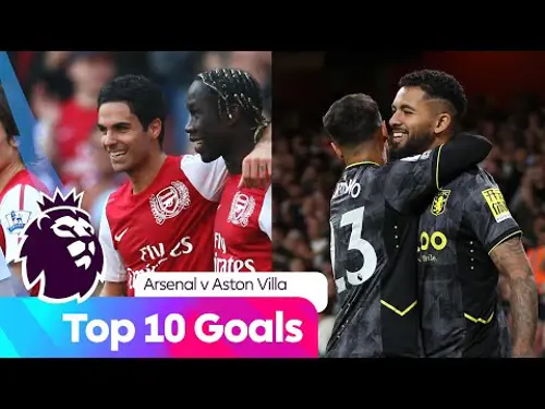 Top 10 Goals | Arsenal v Aston Villa | Premier League