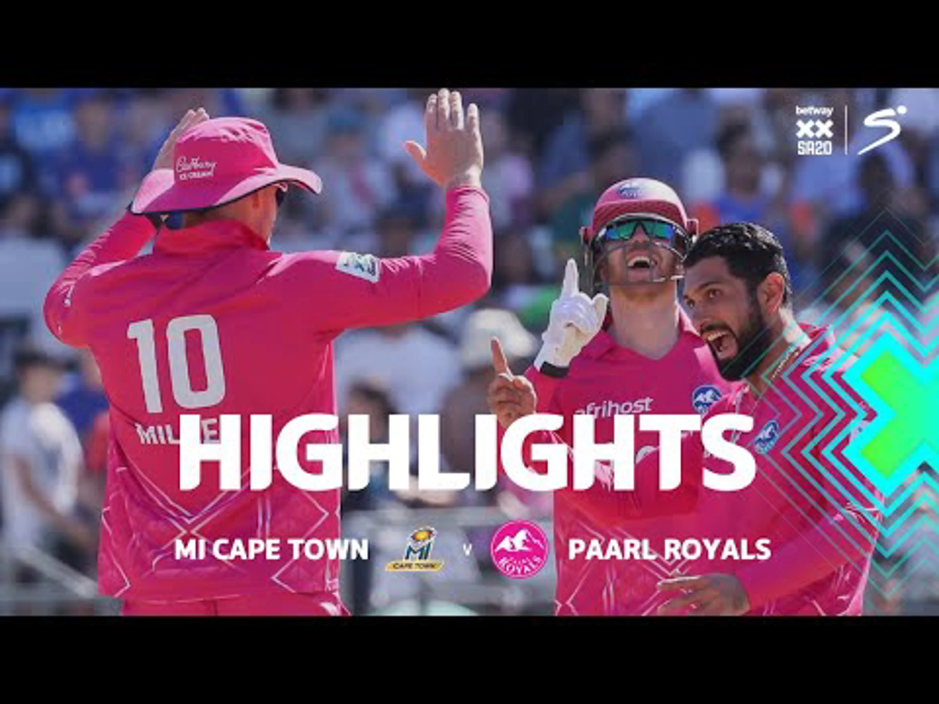 MI Cape Town v Paarl Royals | Short Highlights | Betway SA20