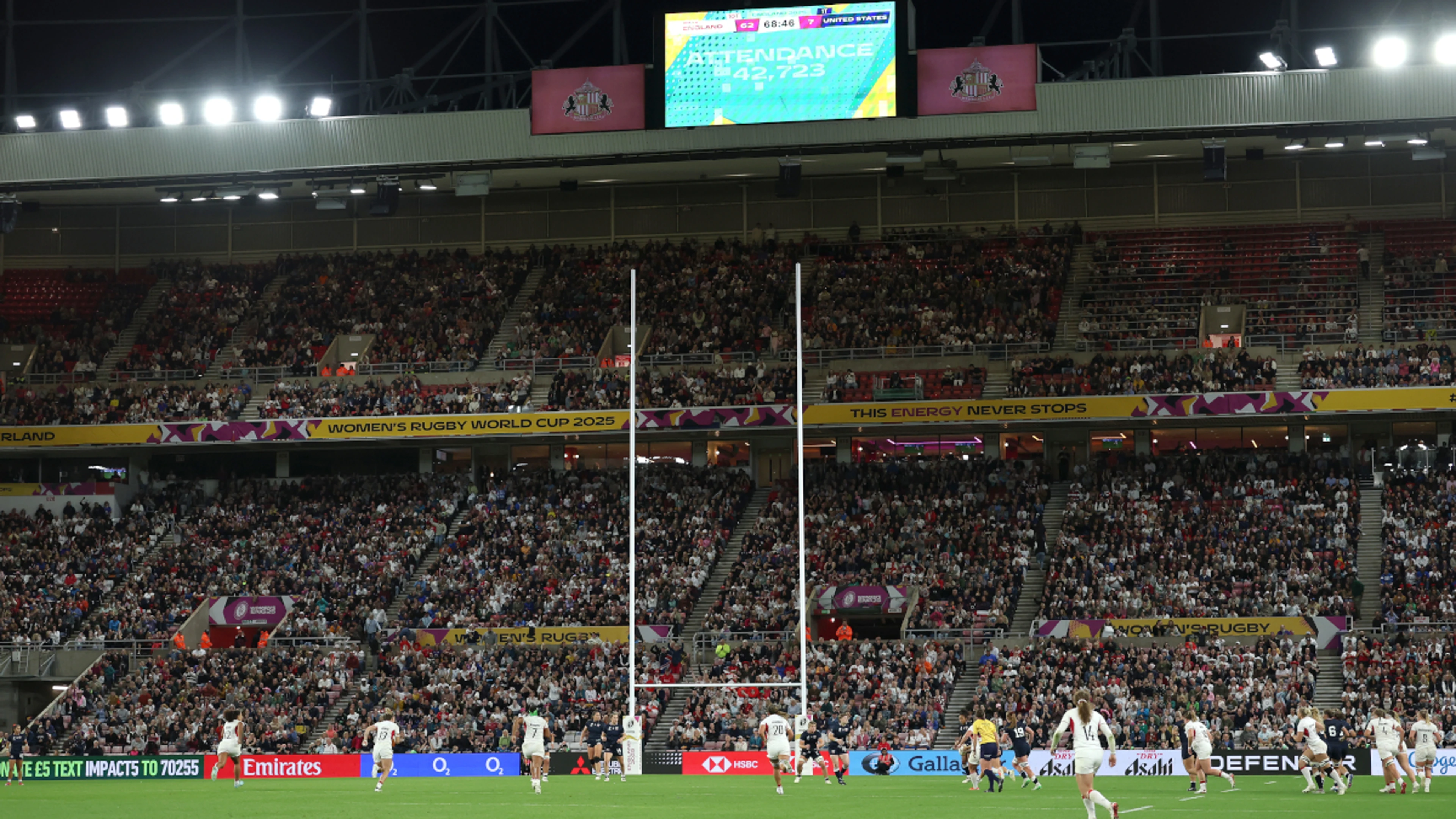 Big numbers set to remain a feature of Women's Rugby World Cup