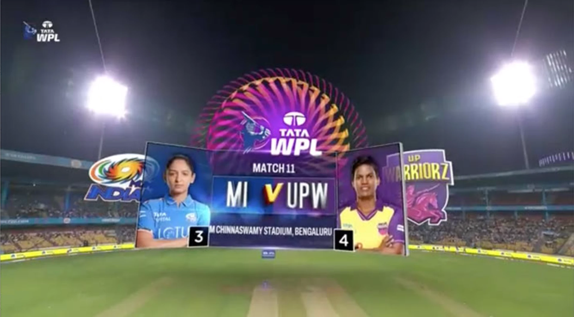 Mumbai Indians v UP Warriorz | Match Highlights | Women's Premier League T20