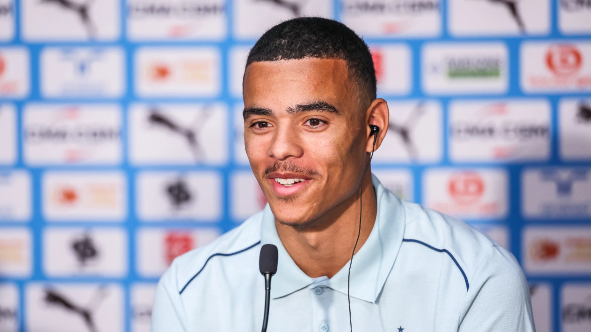 Marseille's new striker Greenwood deflects questions about controversial past