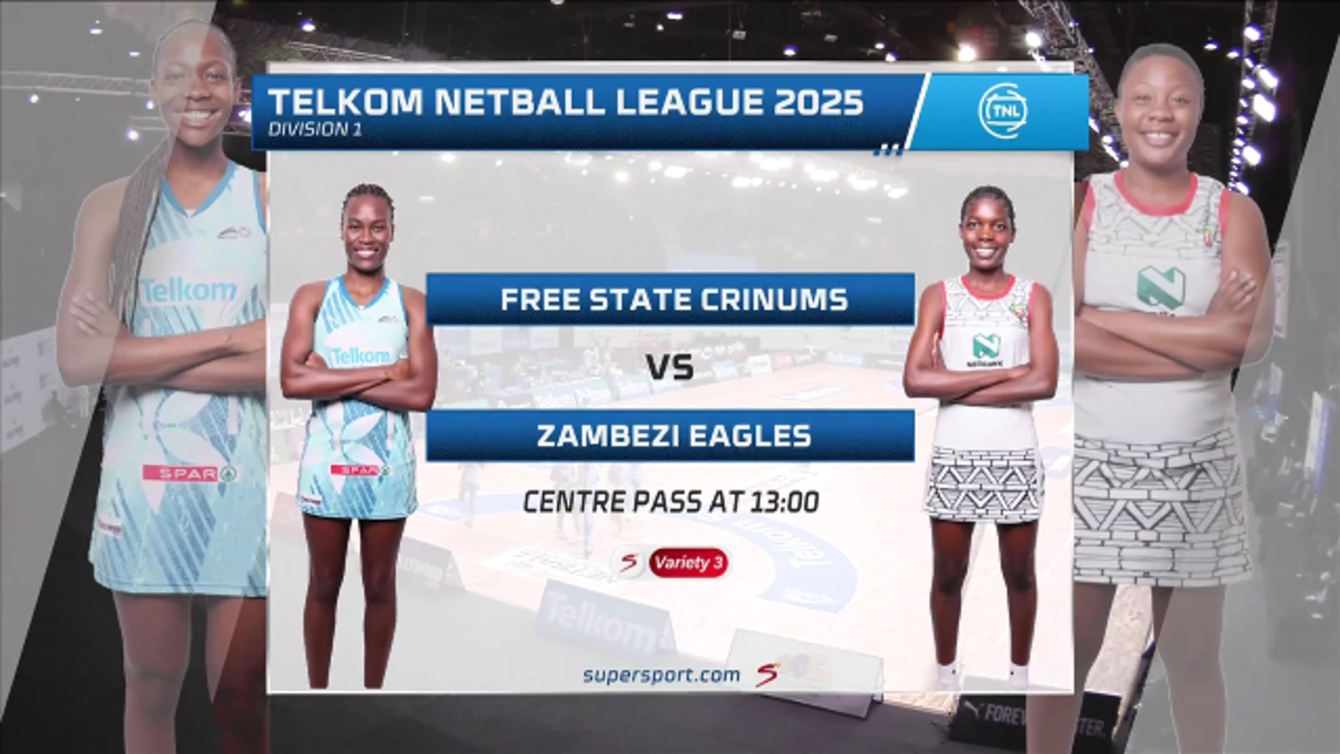 Crinums v Zambezi Eagles | Match Highlights | Netball League