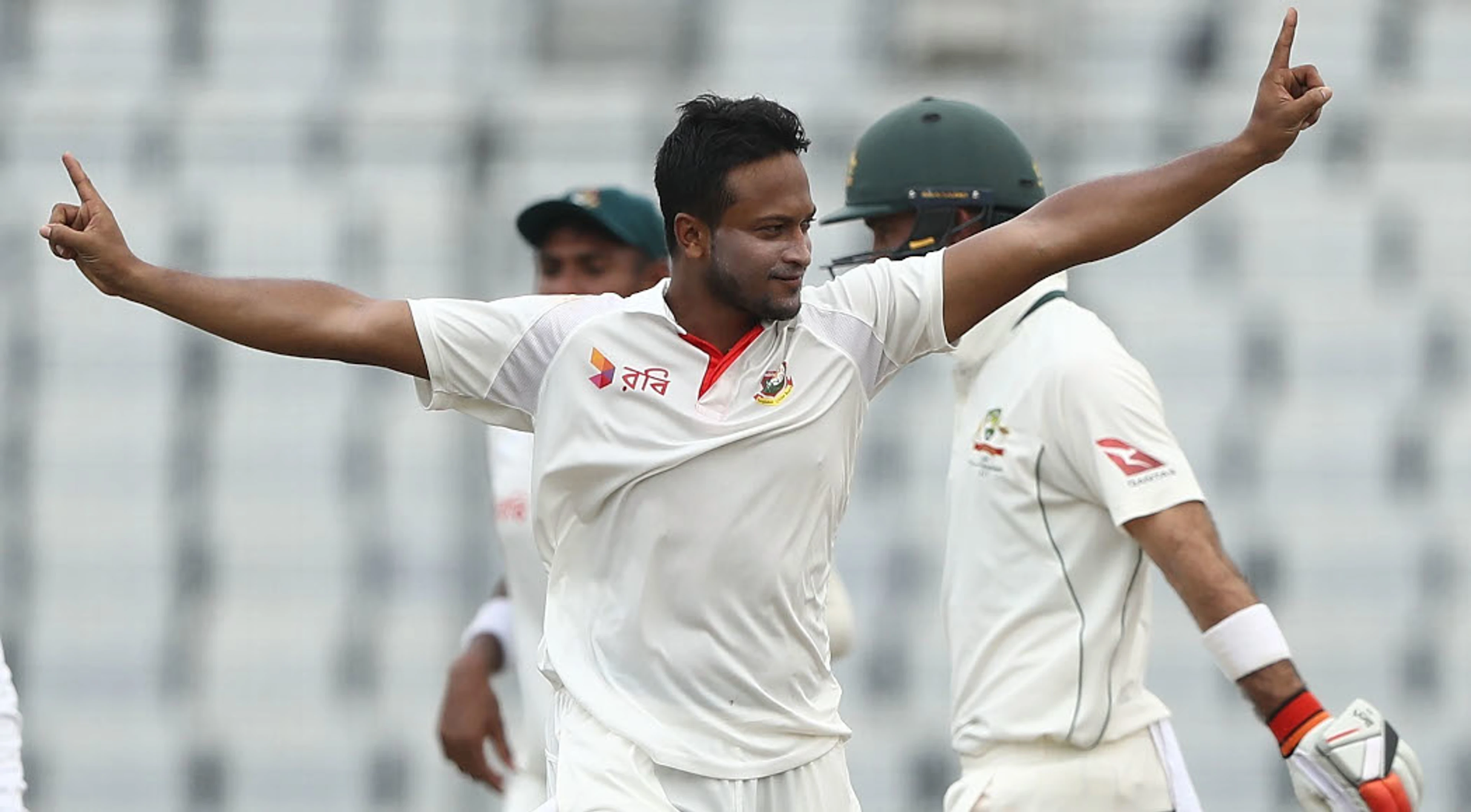 Bangladesh's Shakib ruled out of second Windies test