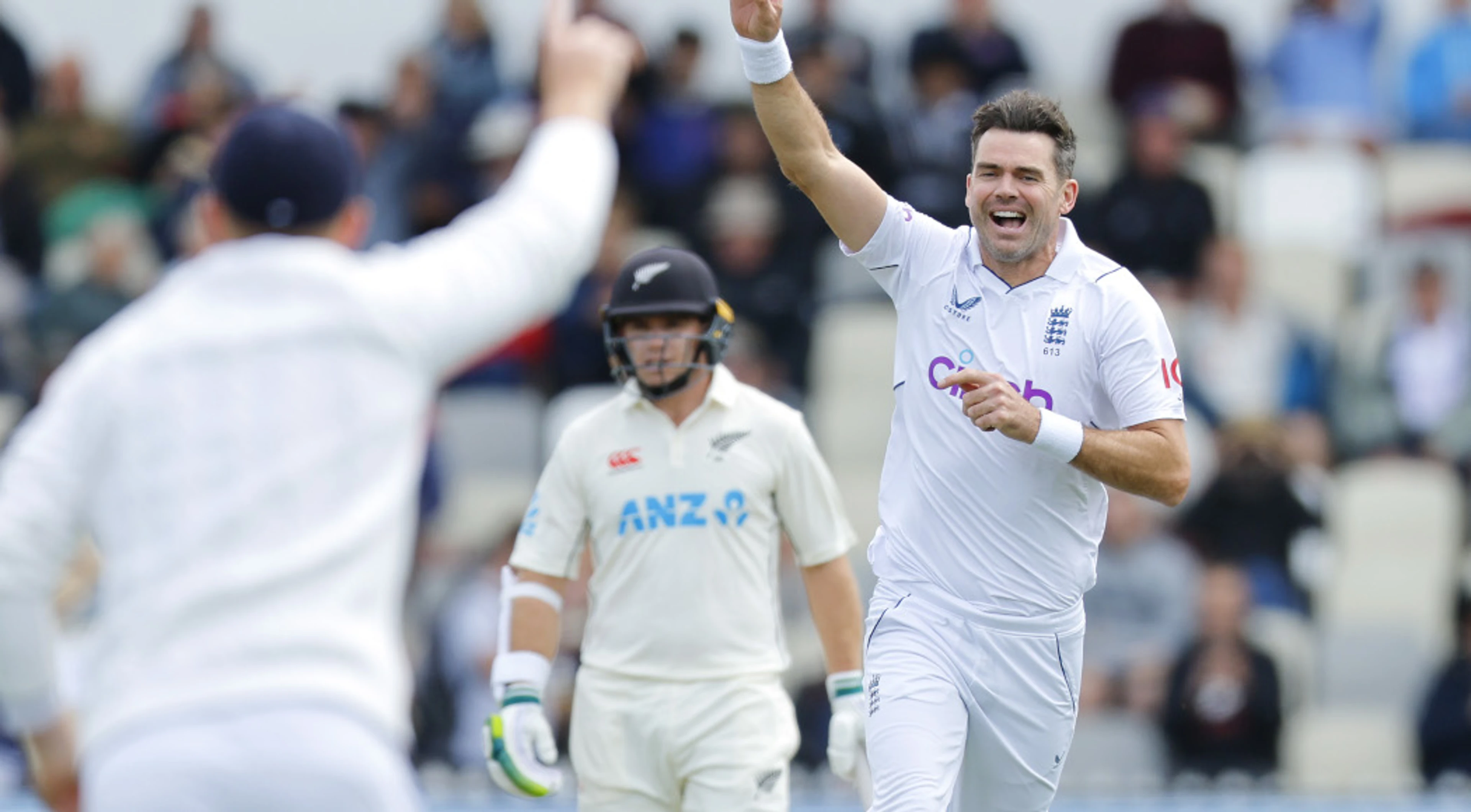 Anderson fires England into control of test against New Zealand