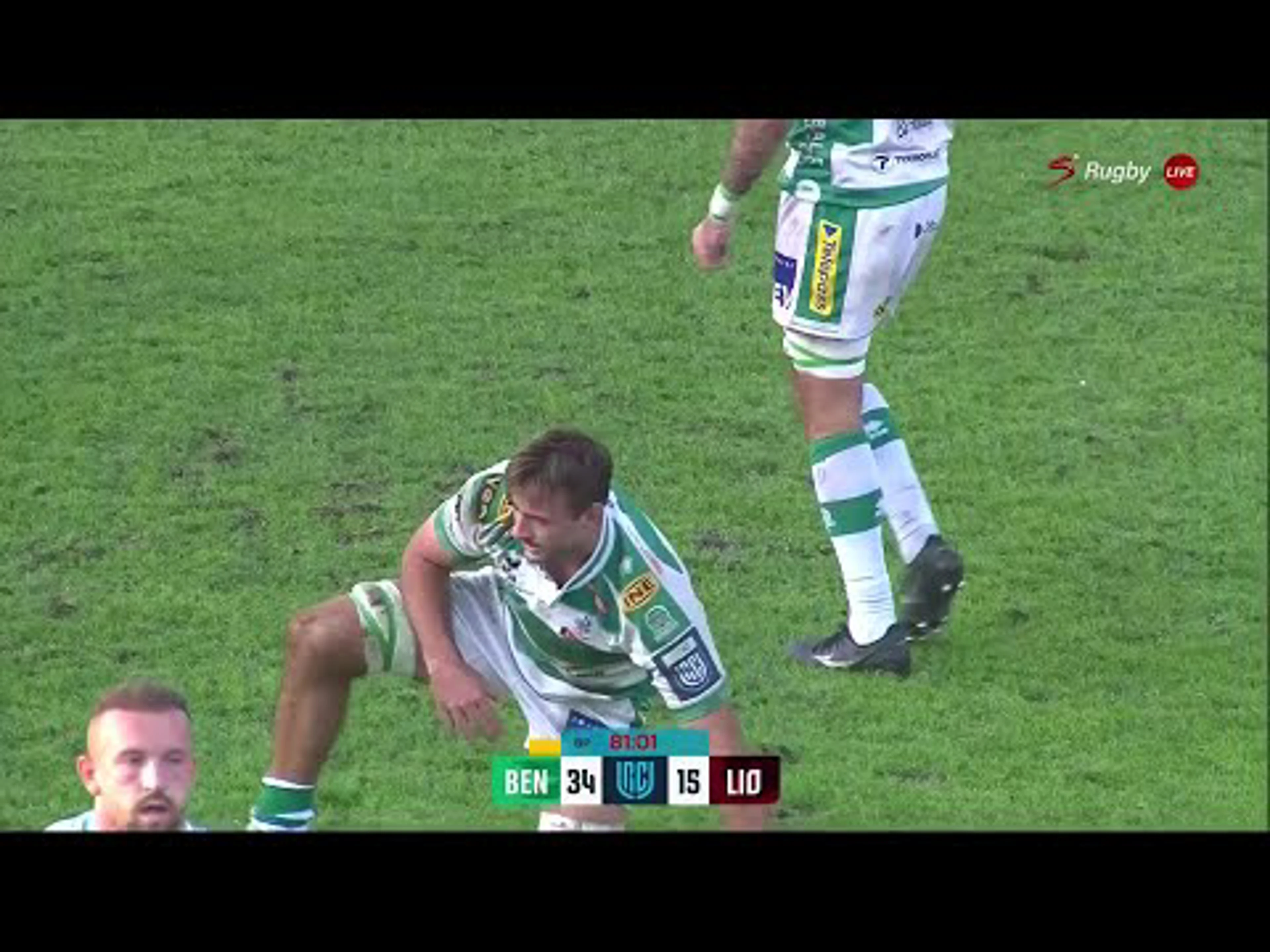 Quan Horn | 83ʳᵈ Minute Card v Benetton Rugby