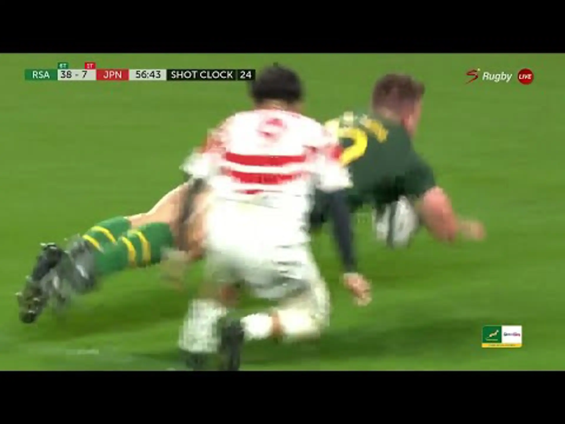 Andre Esterhuizen | 57ᵗʰ Minute Try v Japan