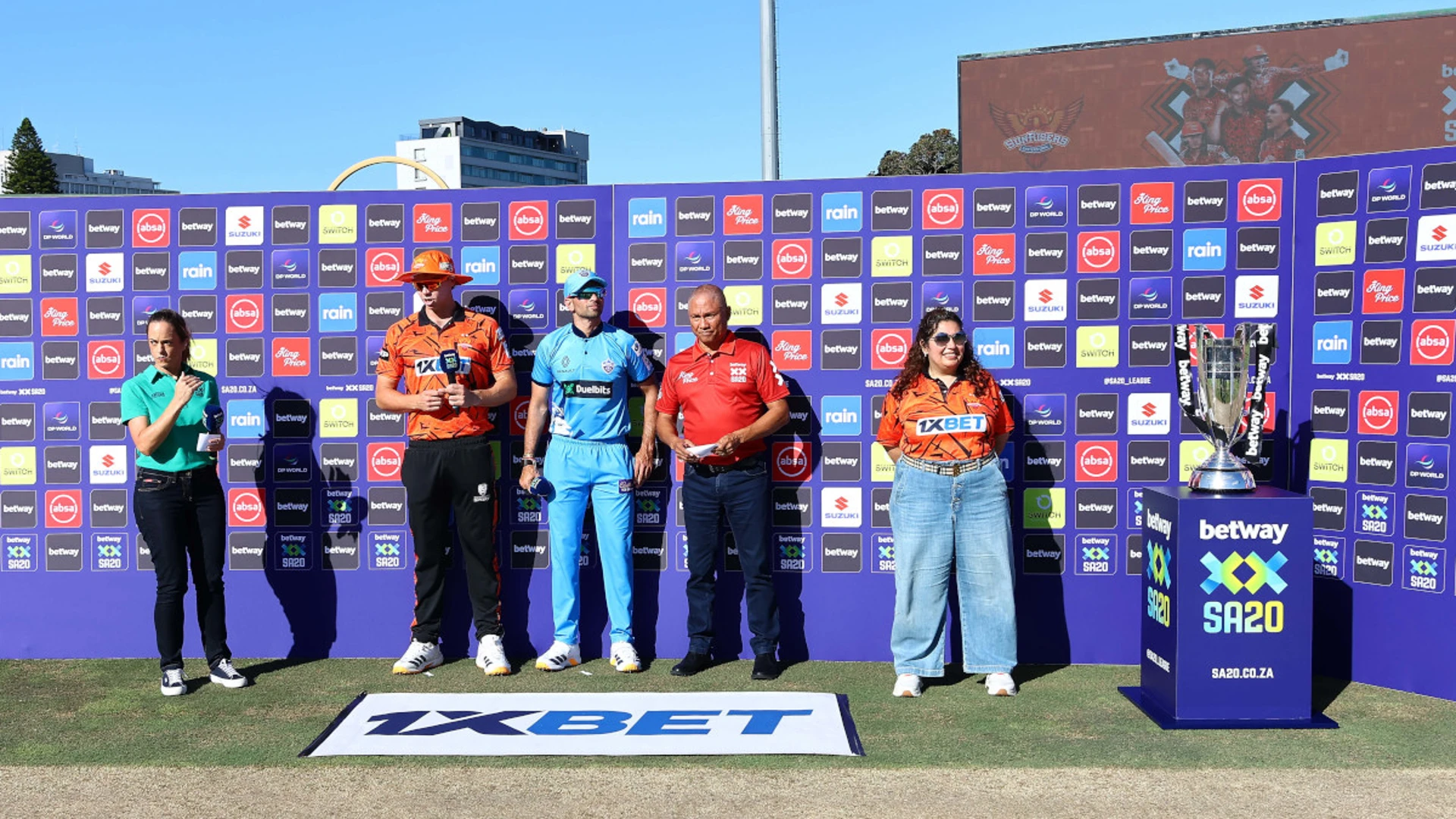 Sunrisers win toss and bat against Capitals in Gqeberha