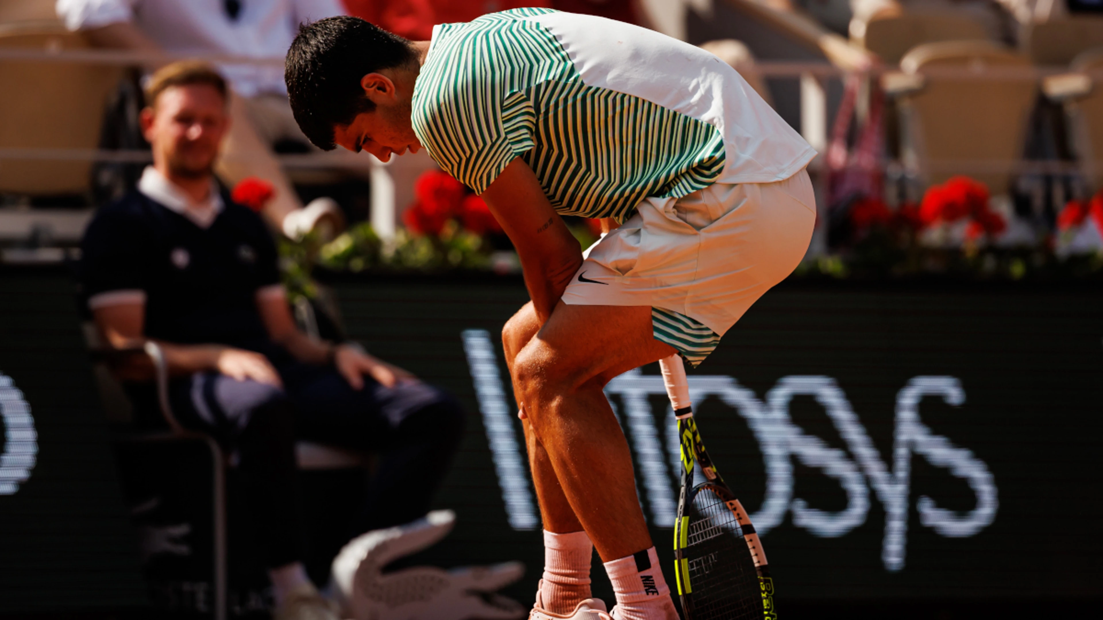 My whole body cramped, never felt tension like this - Alcaraz