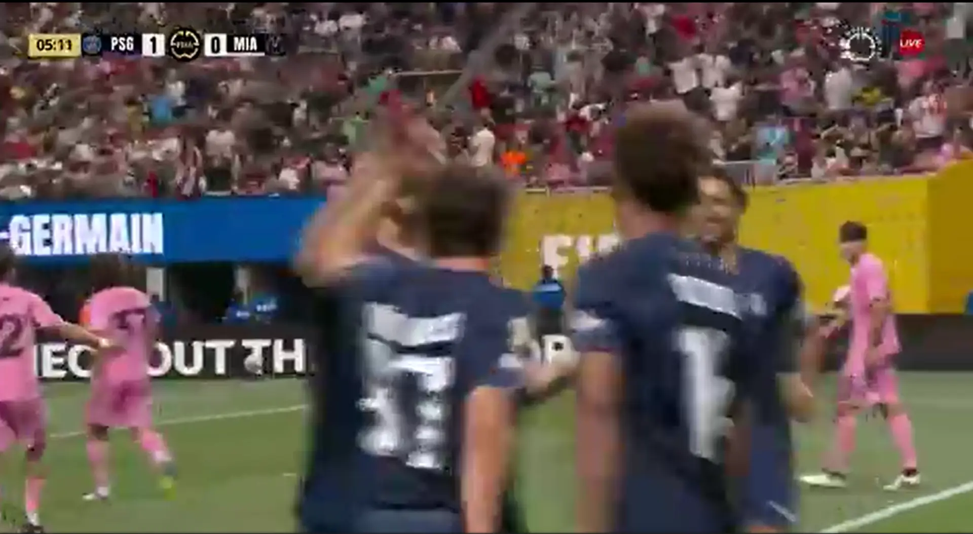 Joao Pedro Goncalves goal | PSG v Inter Miami |  FIFA Club World Cup Round of 16