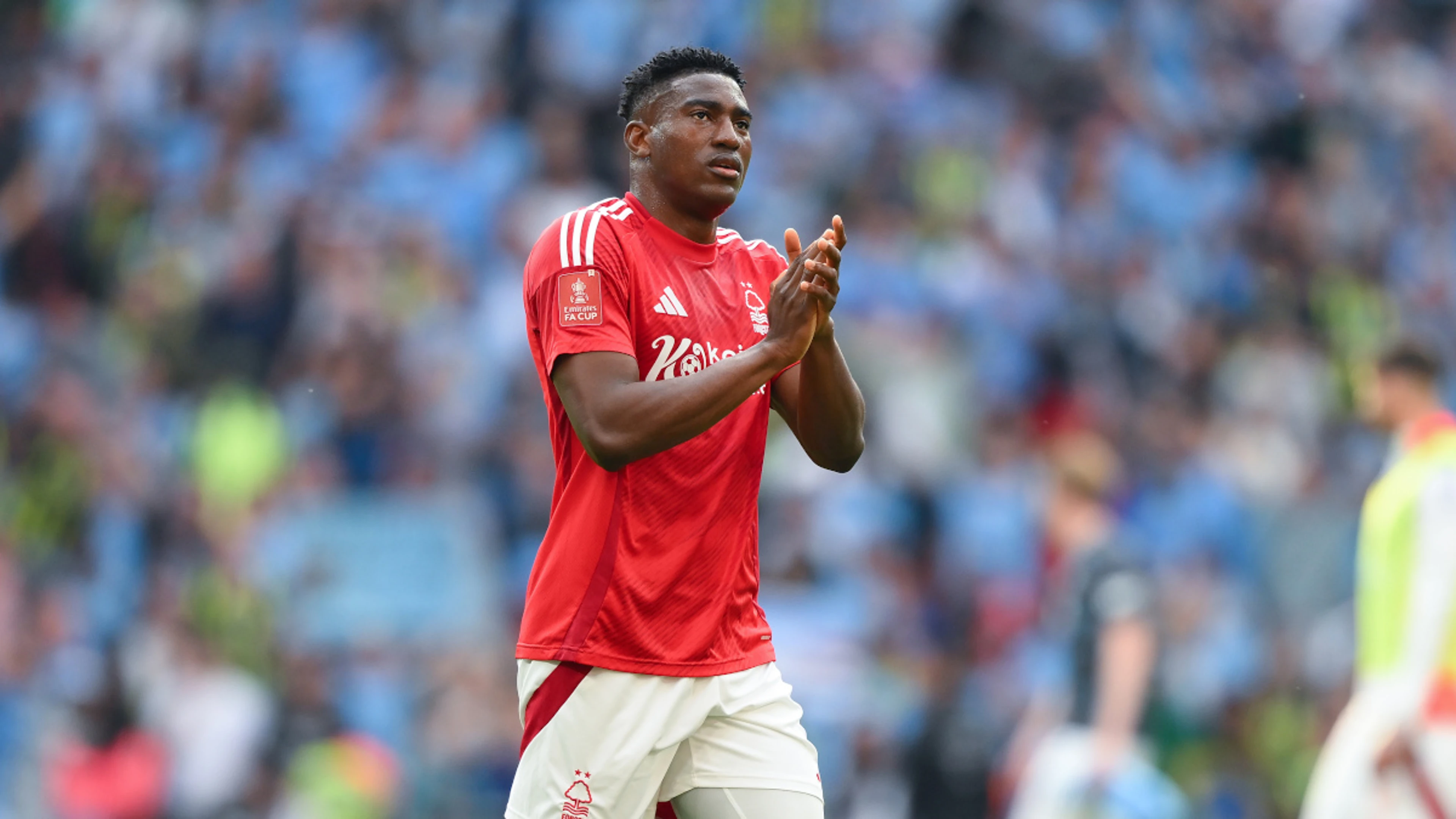 Forest's Awoniyi in induced coma after surgery, British media reports