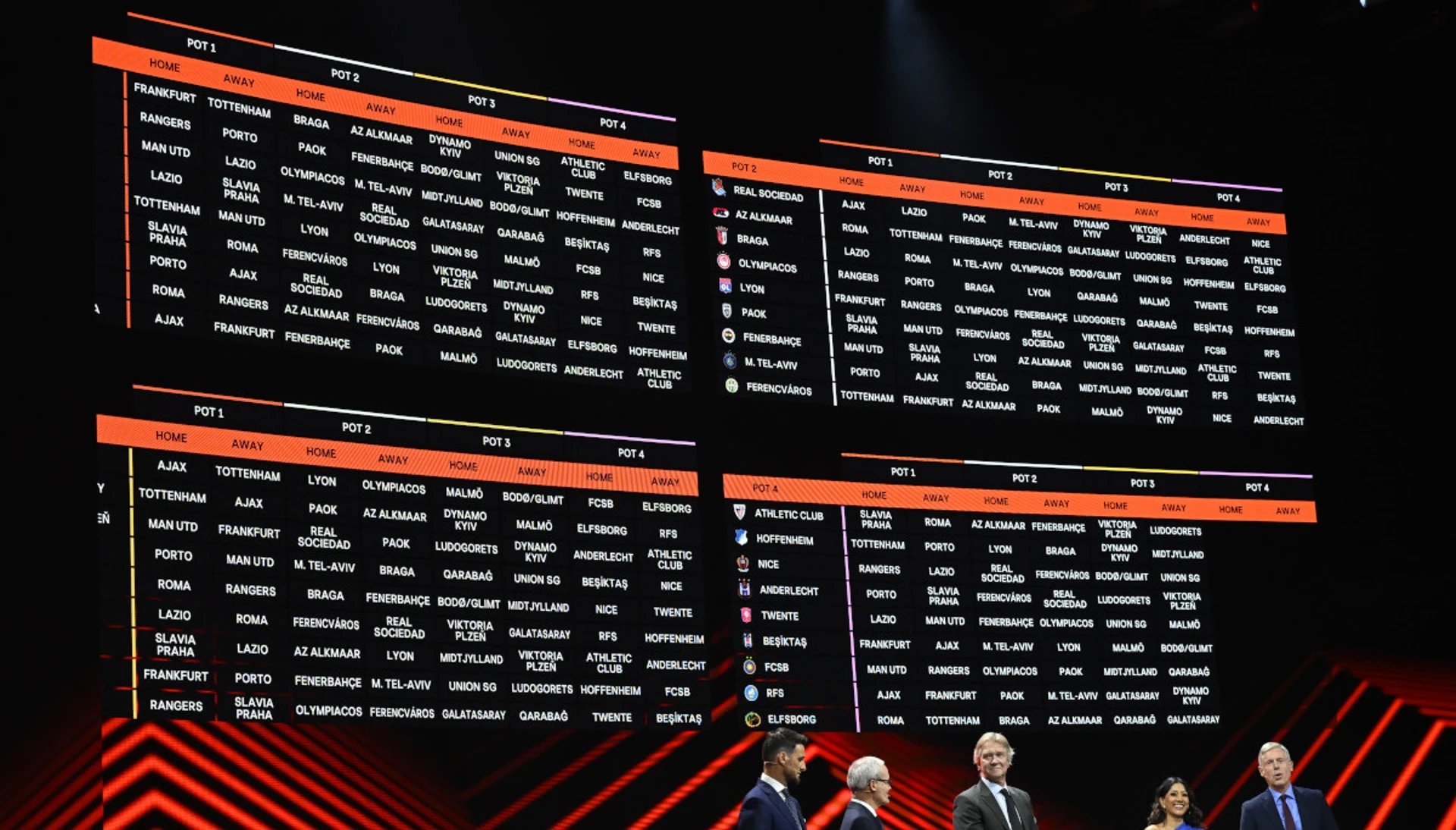 Key fixtures in new-look Europa League