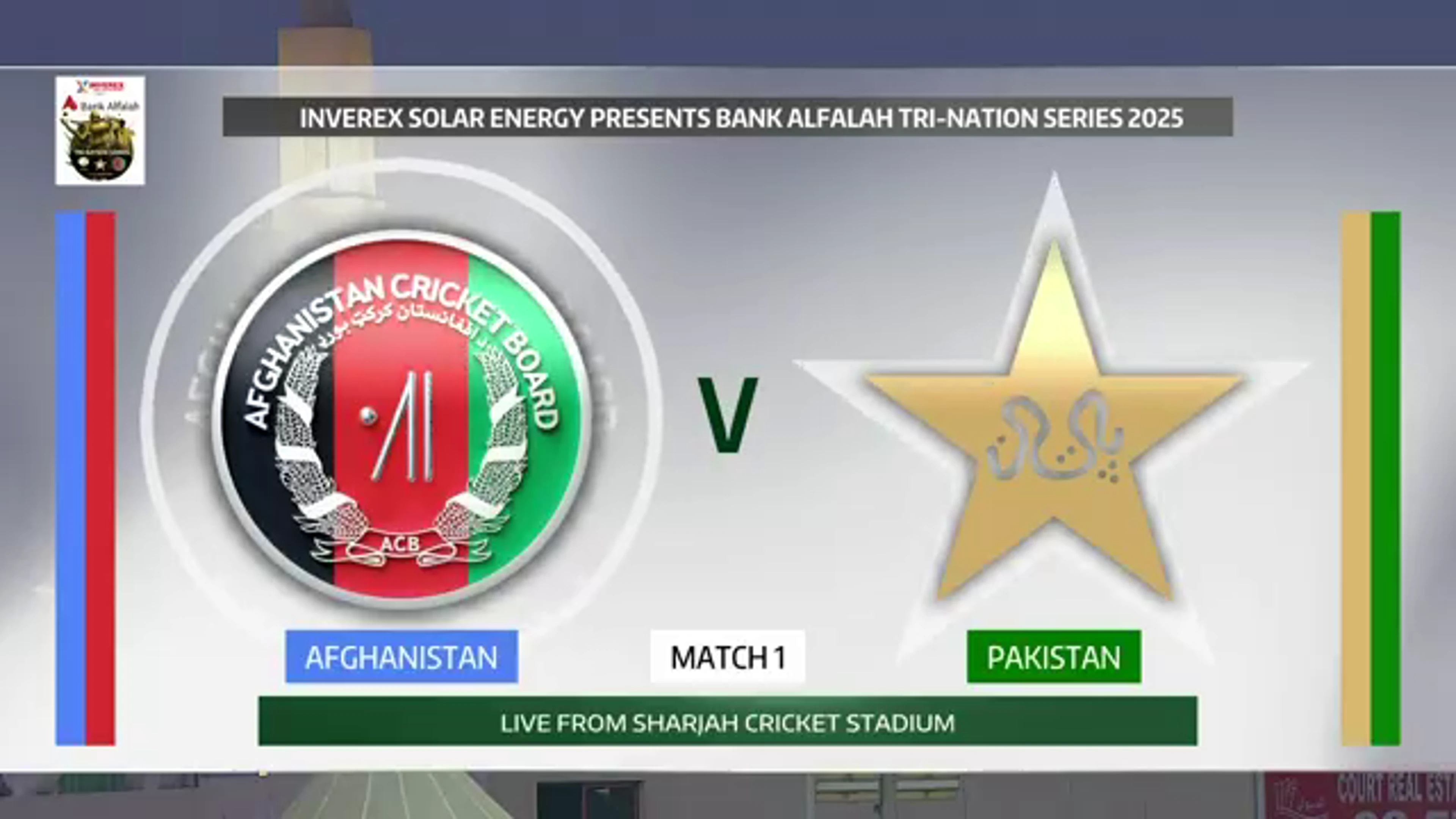 Afghanistan v Pakistan | Match Highlights | UAE 1st T20 Tri Series