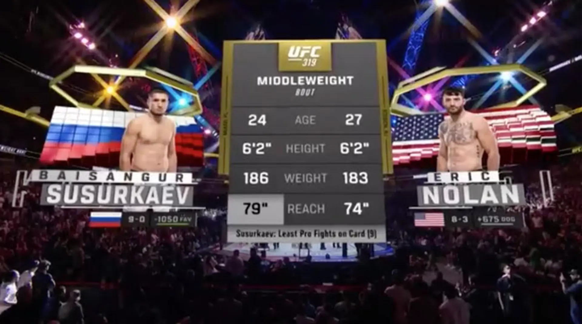 Susurkaev v Nolan | Fight Highlights | UFC PPV Prelims 2025