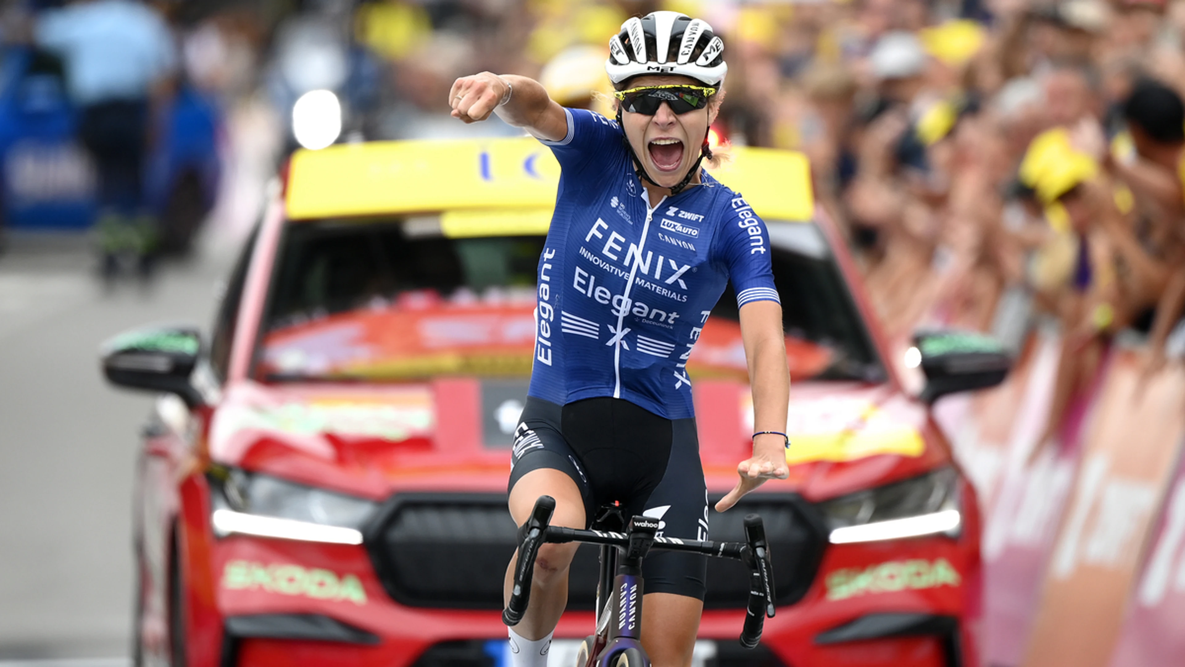Kastelijn escapes to win longest stage of Women's Tour de France