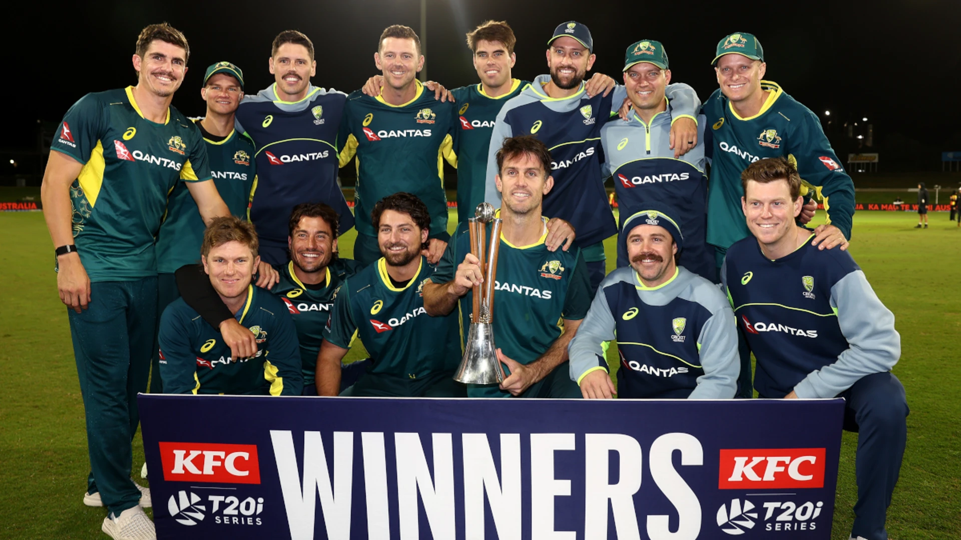Marsh ton powers Australia to T20 series win over New Zealand