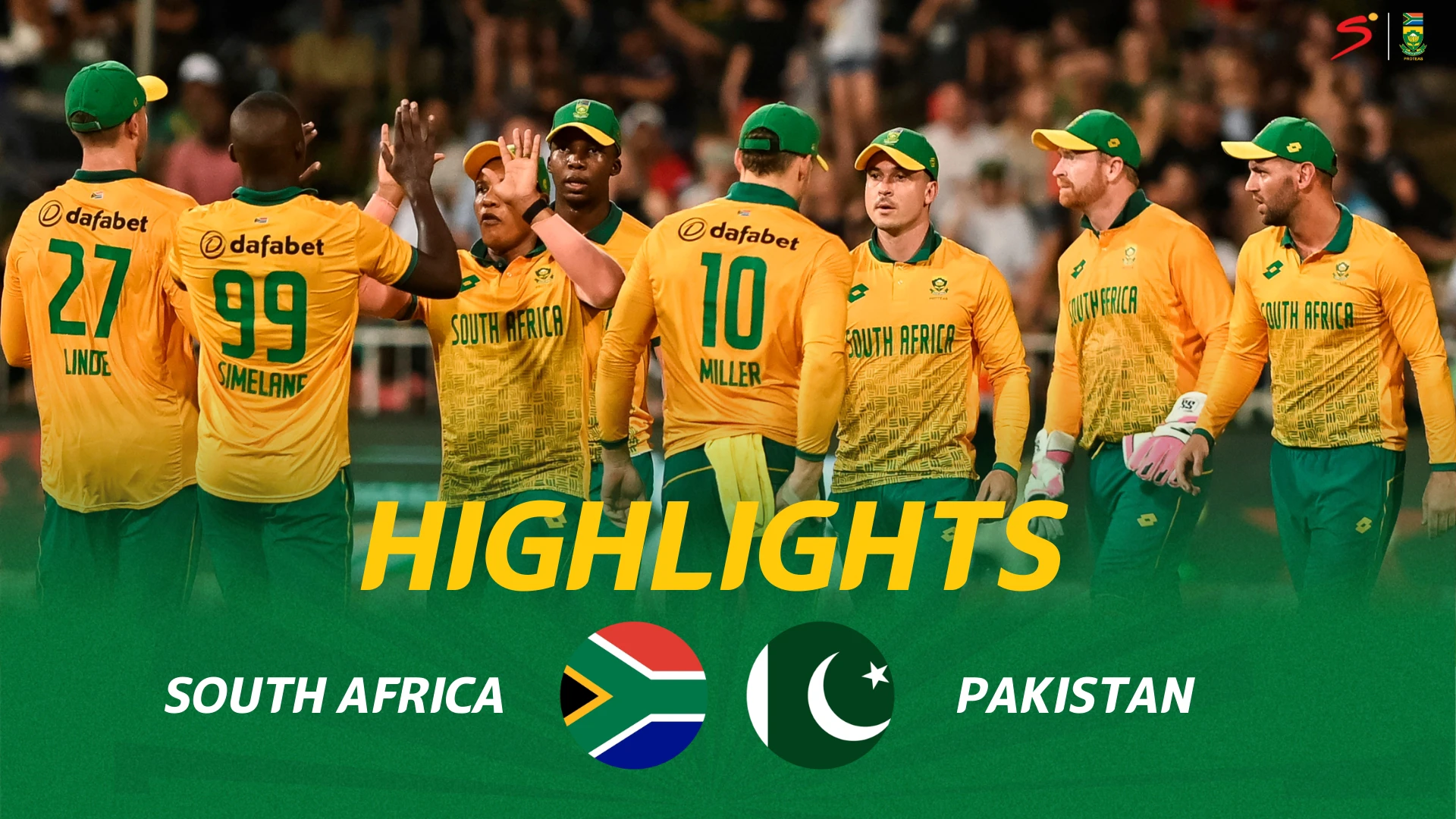 South Africa v Pakistan | Short Highlights | 1st T20i