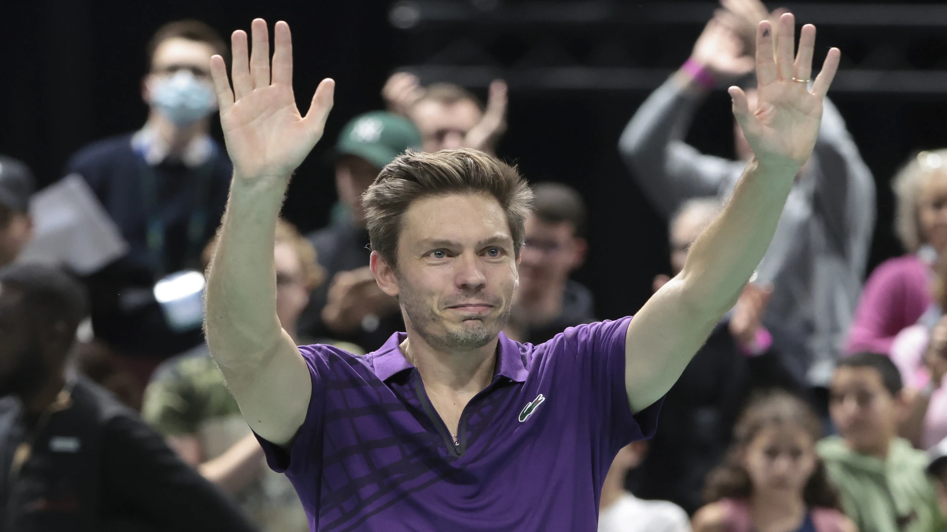 EMOTIONAL FAREWELL: France's marathon man calls time on career