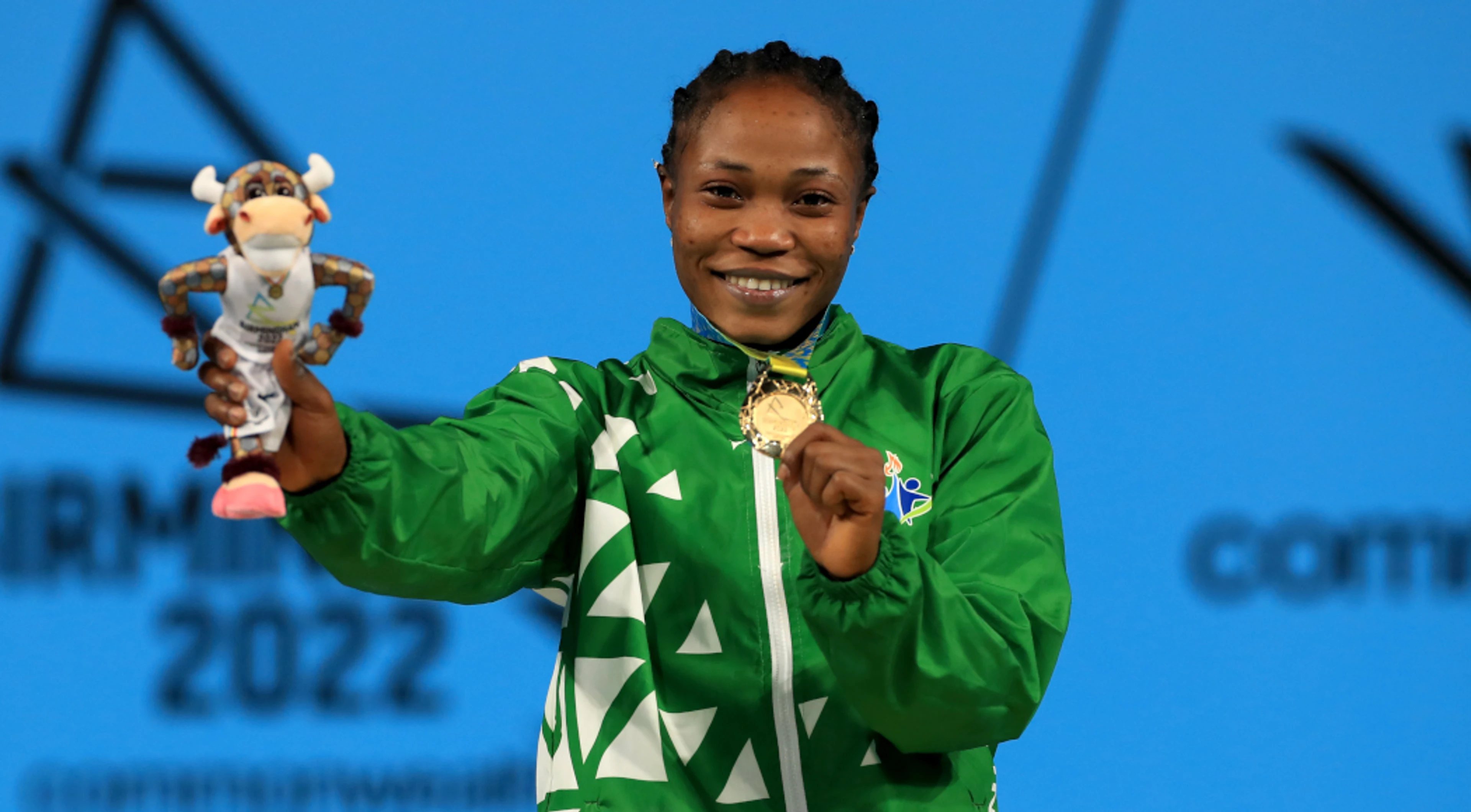 Q&A with weightlifting gold medalist Olarinoye