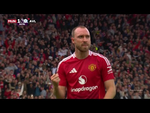Christian Eriksen | 87ᵗʰ Minute Penalty Goal v Aston Villa