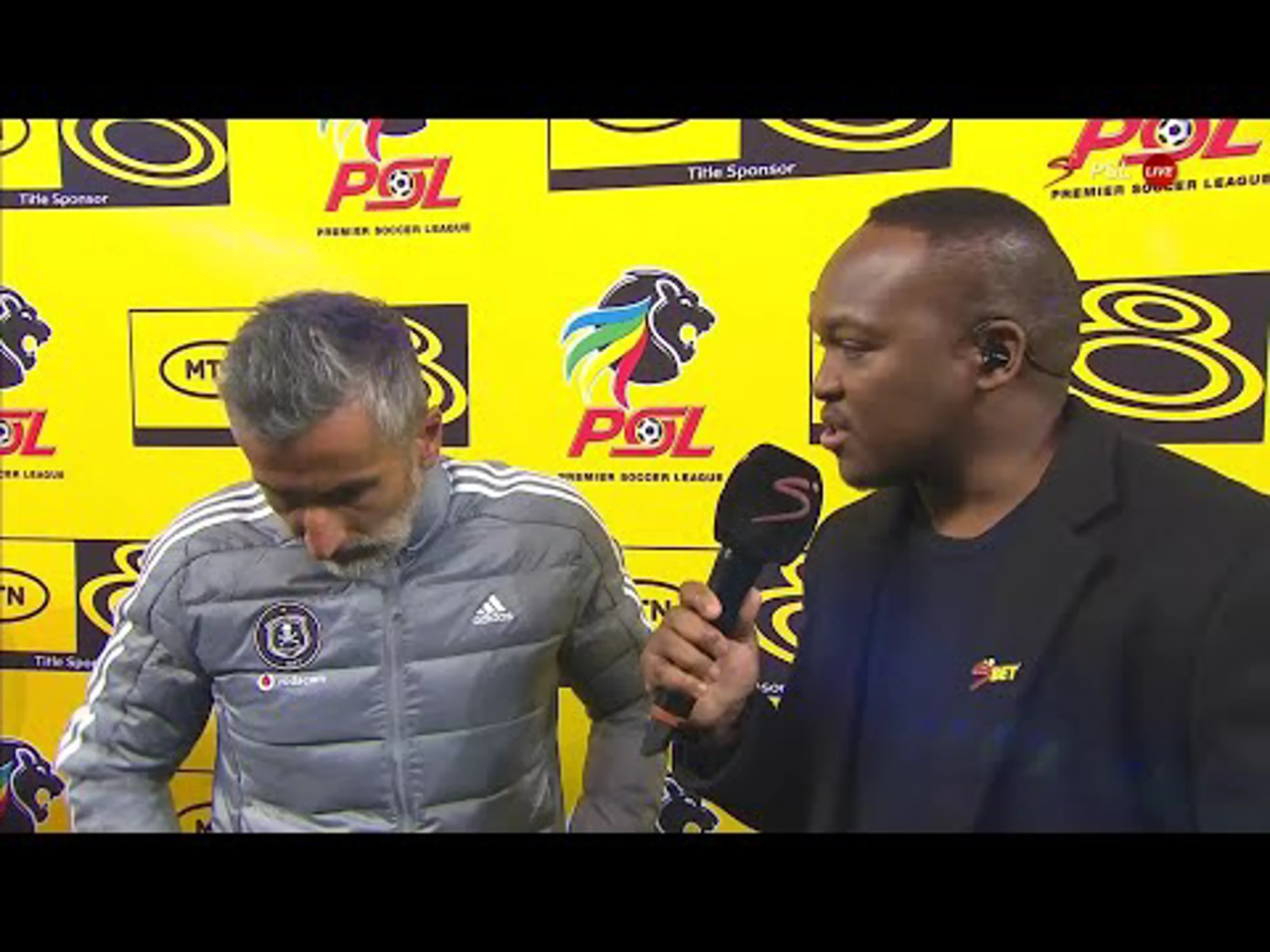 Jose Riveiro post match reaction | Cape Town City v Orlando Pirates | MTN8