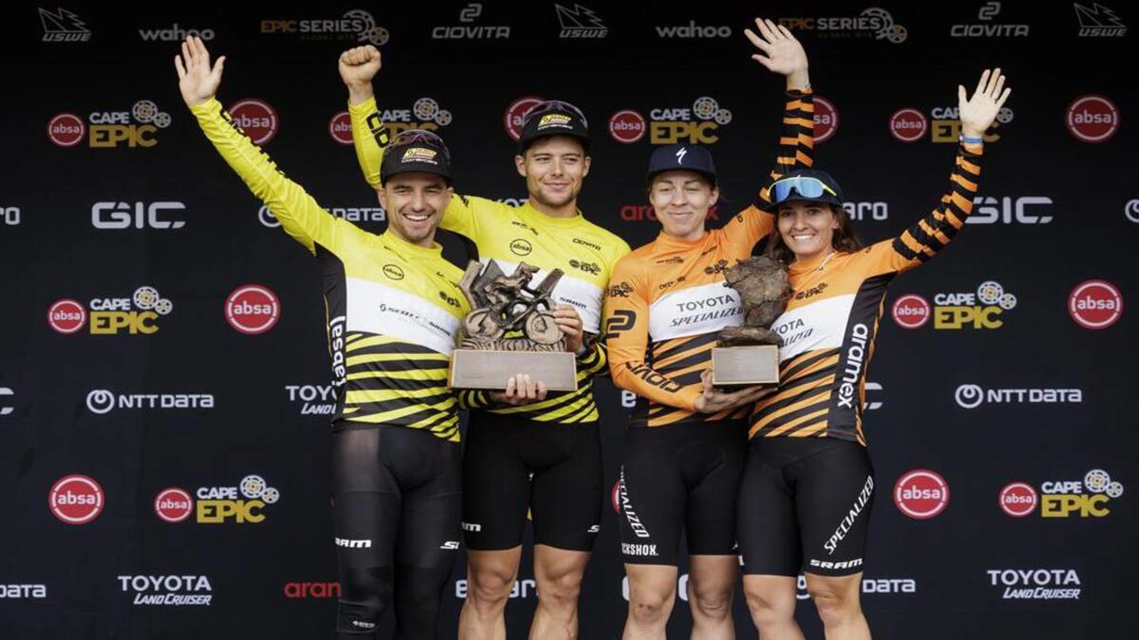 Schurter, Colombo win Absa Cape Epic; Langvad, Gomez Villafane victorious