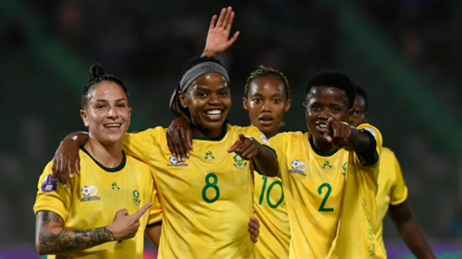 DOMINANT PERFORMANCE: Much better as Banyana top their WAFCON group