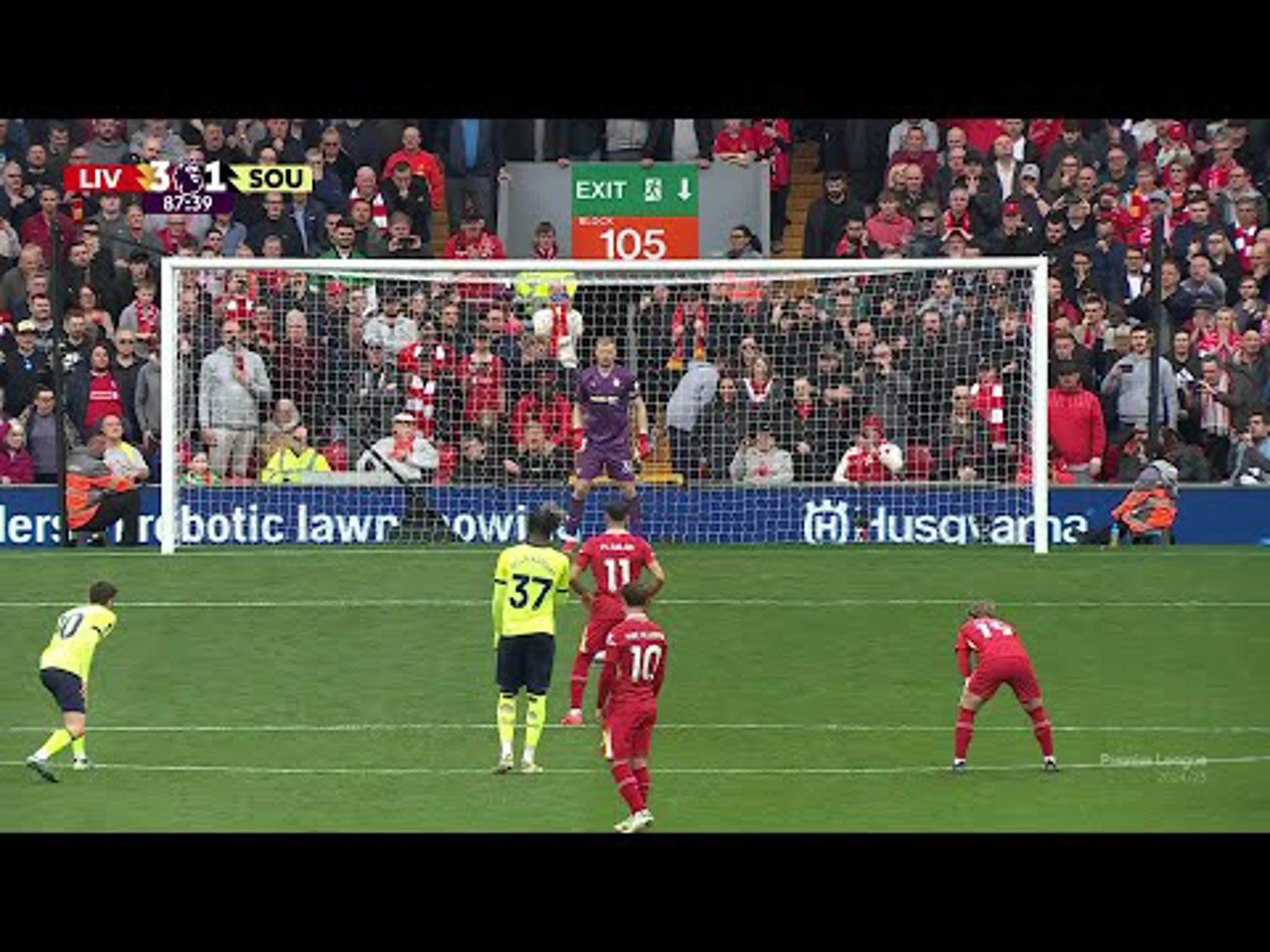 Mohamed Salah Hamed Mahrous Ghaly | 88ᵗʰ Minute Penalty Goal v Southampton