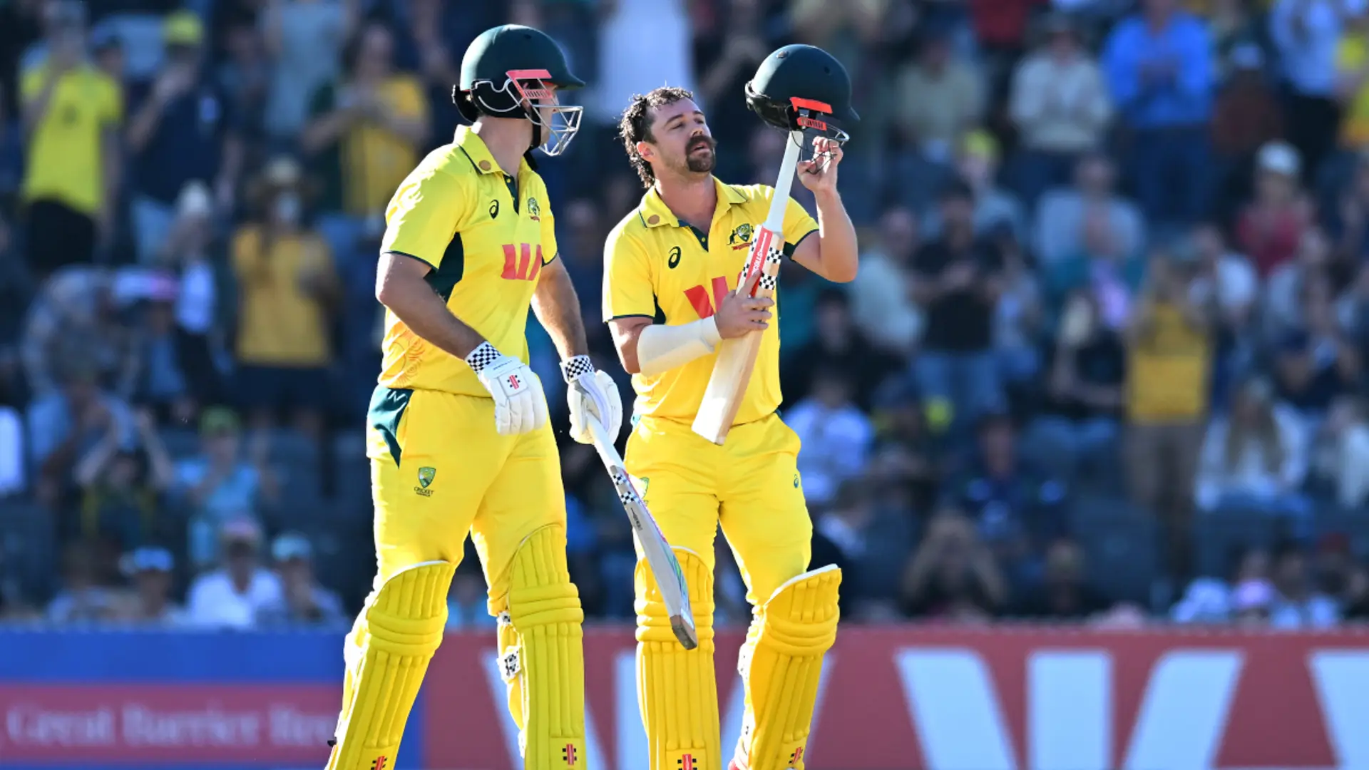 Head, Marsh, Green hit centuries as Australia make 431