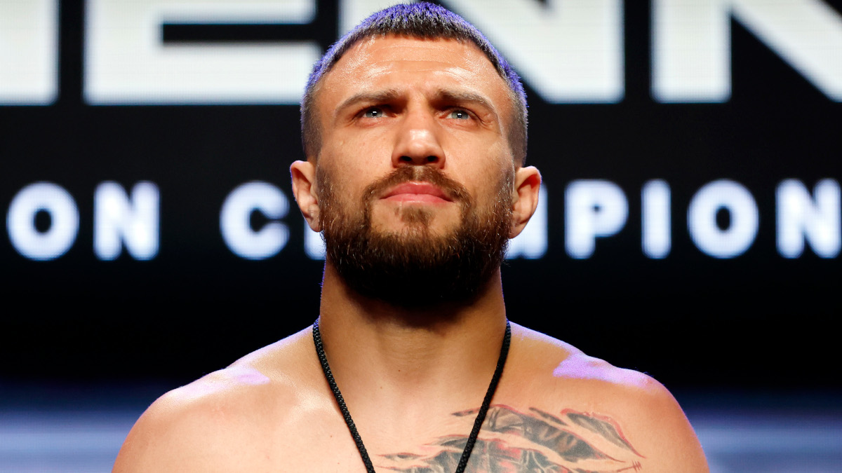 Lomachenko unruffled by brash Kambosos ahead of world title fight