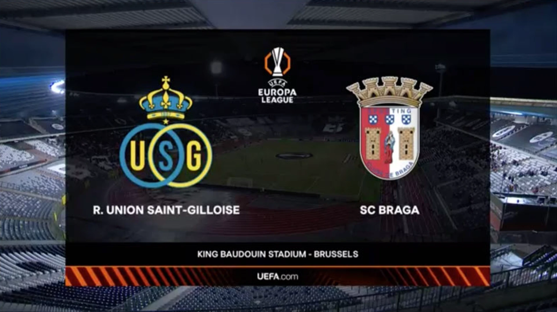 Union SG v Braga | Match Highlights | UEFA Europa League