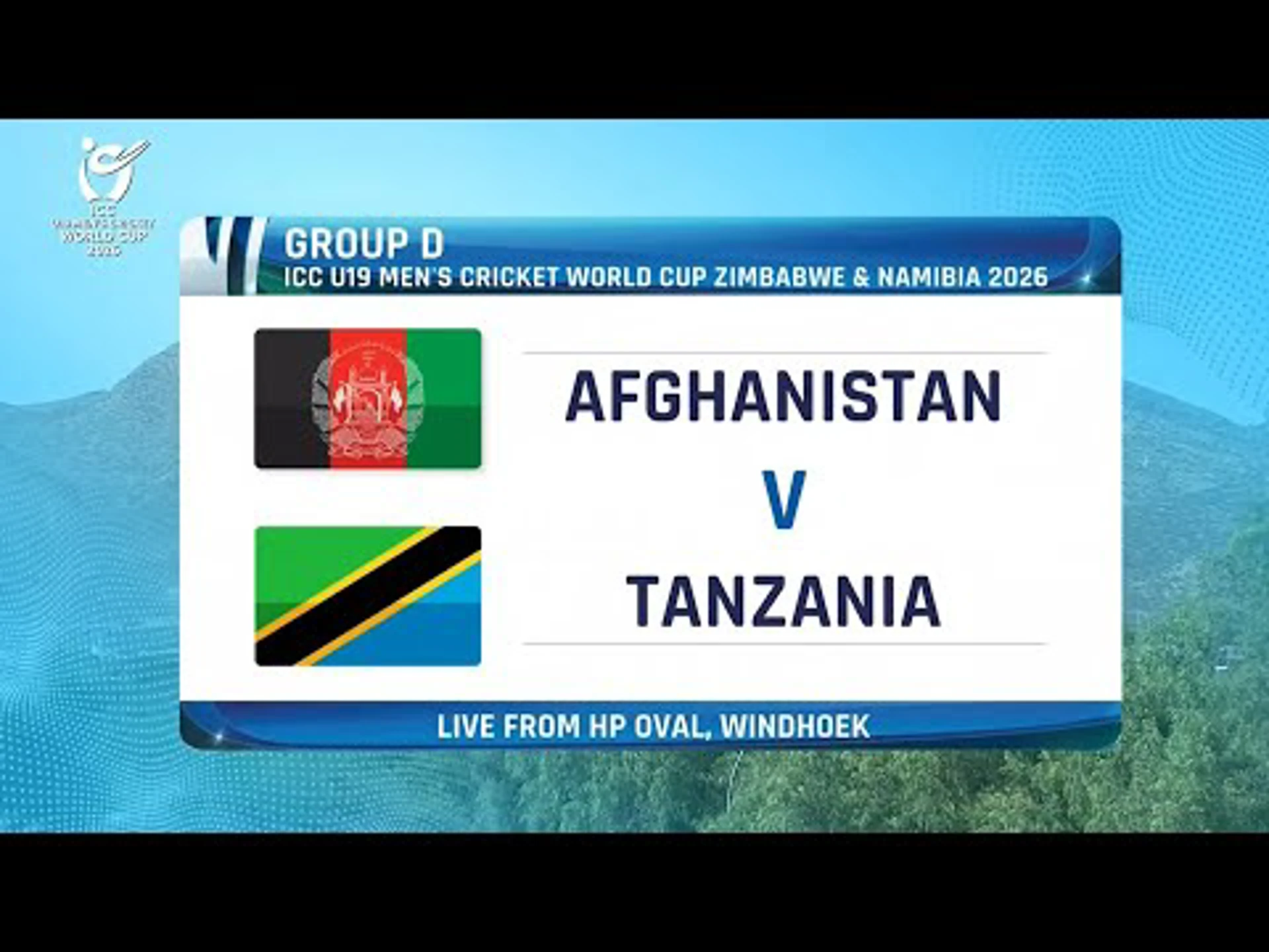Afghanistan v Tanzania | Match Highlights | ICC U19 Cricket World Cup