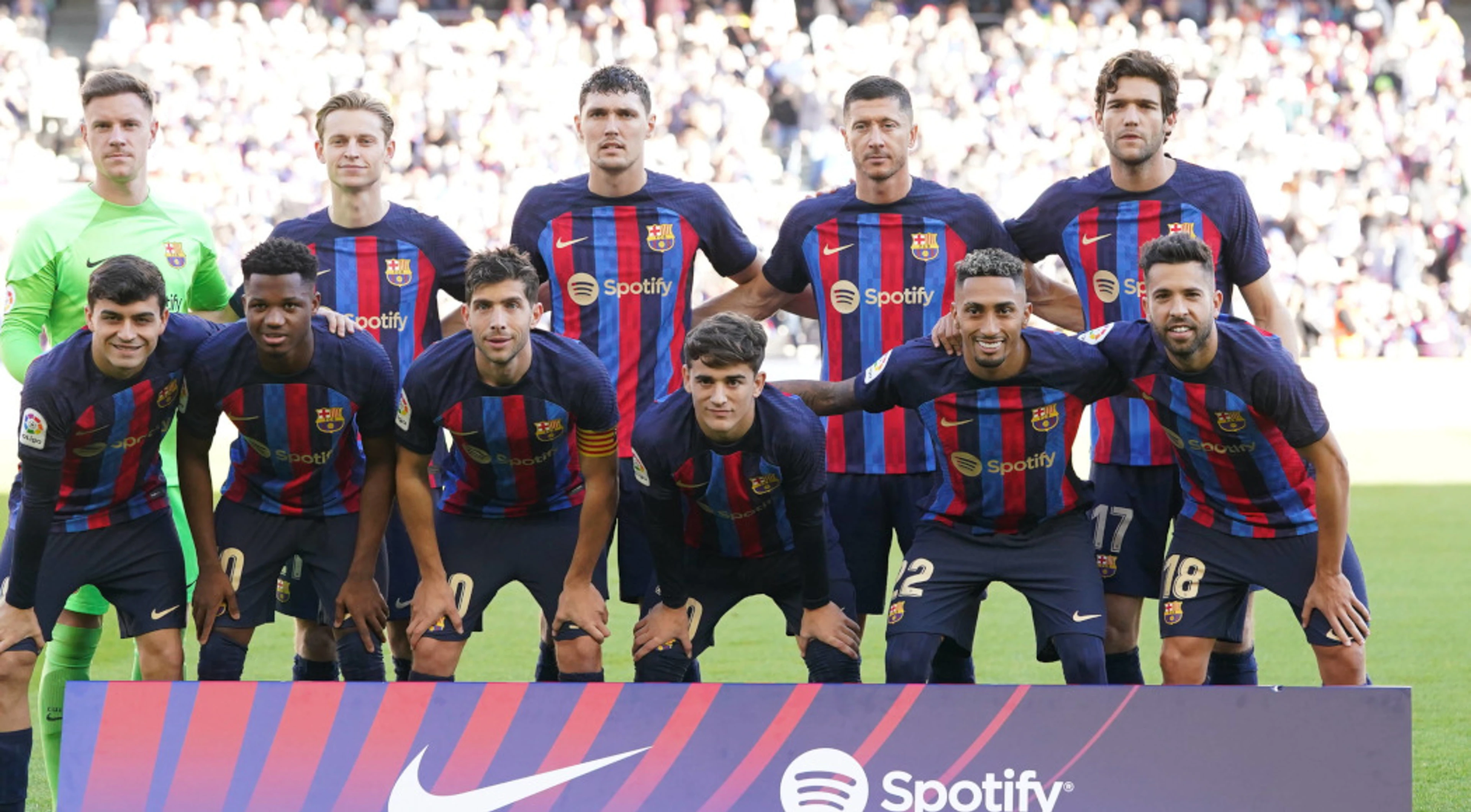 The city of Barcelona lives and breathes football