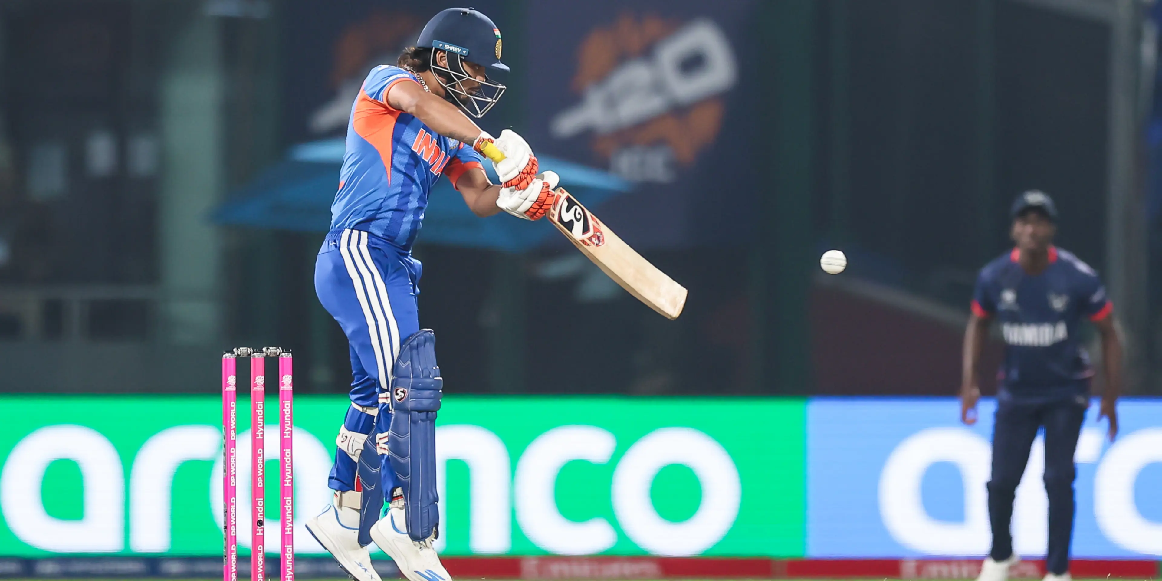 Kishan blitz guides India to 209-9 against Namibia