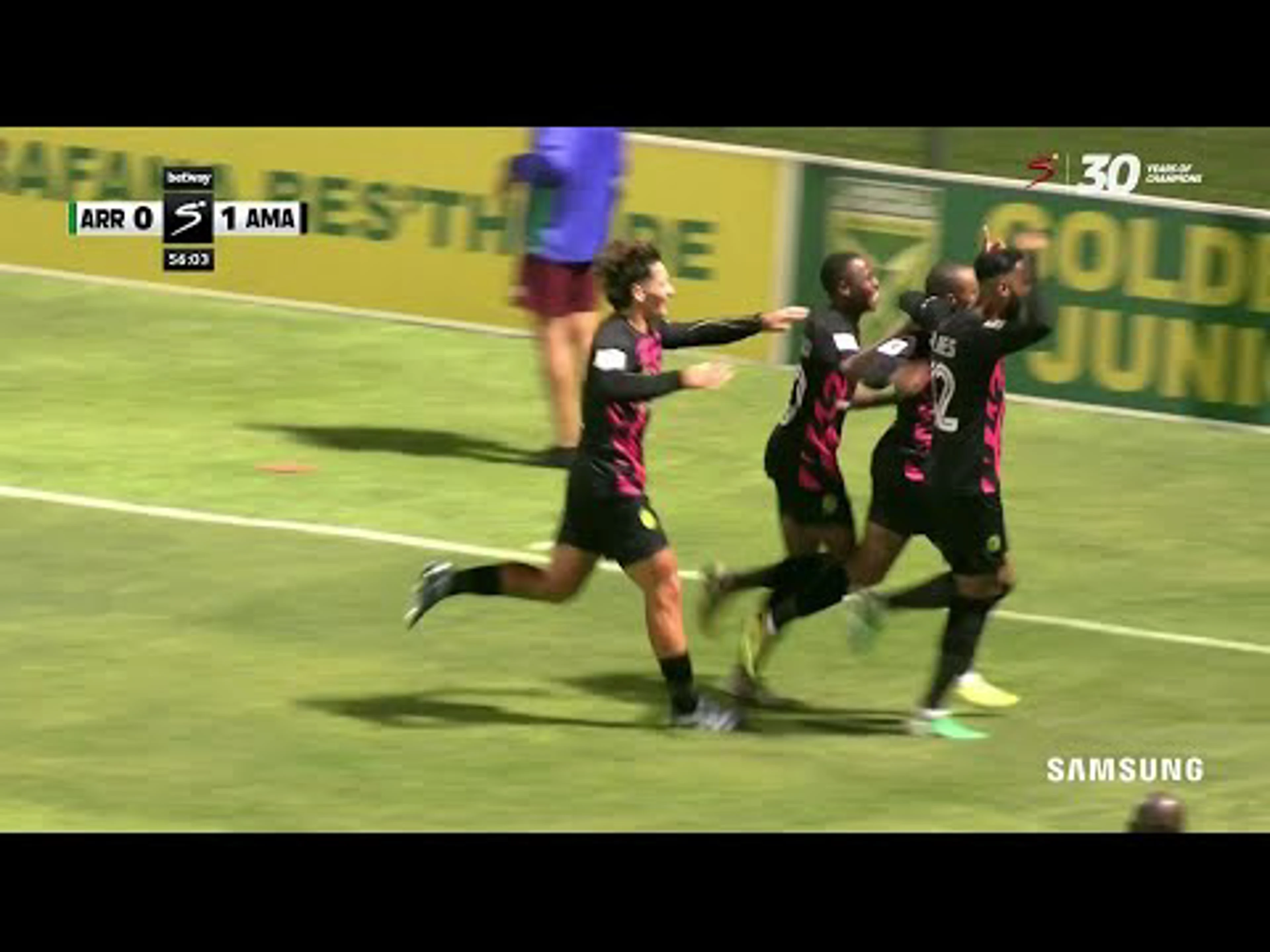 Betway Premiership | Golden Arrows vs AmaZulu | First Goal | Riaan Hanamub