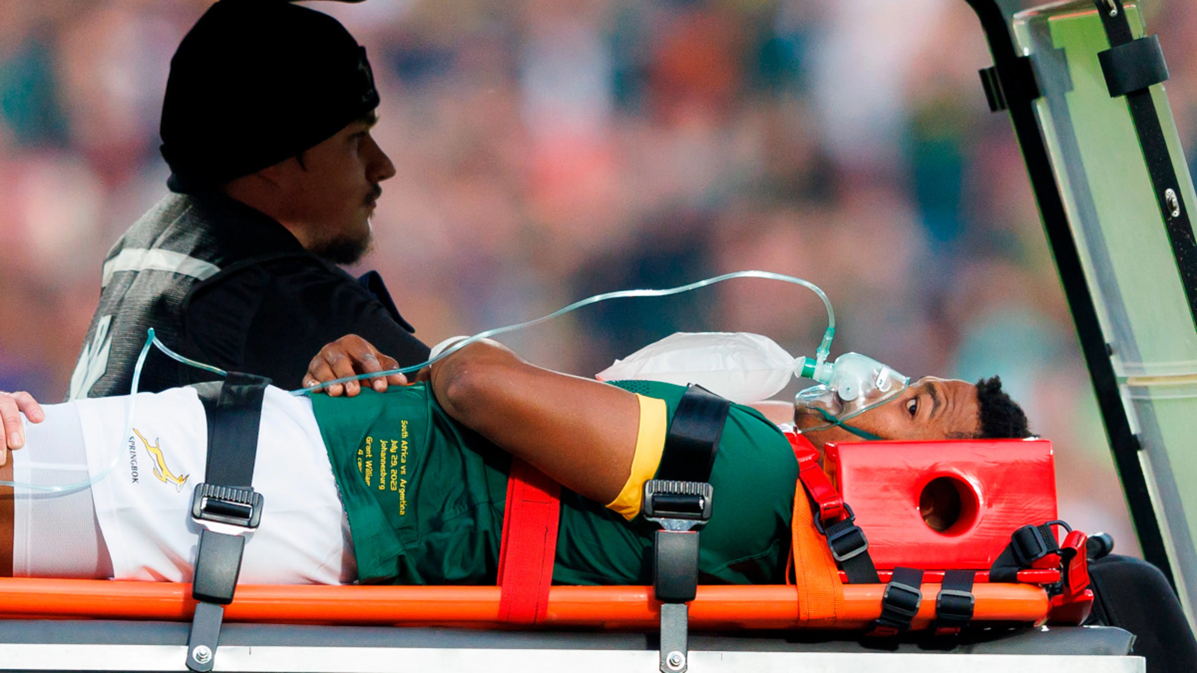Concussed after 10 seconds, Bok Williams sidelined 'for at least two weeks'