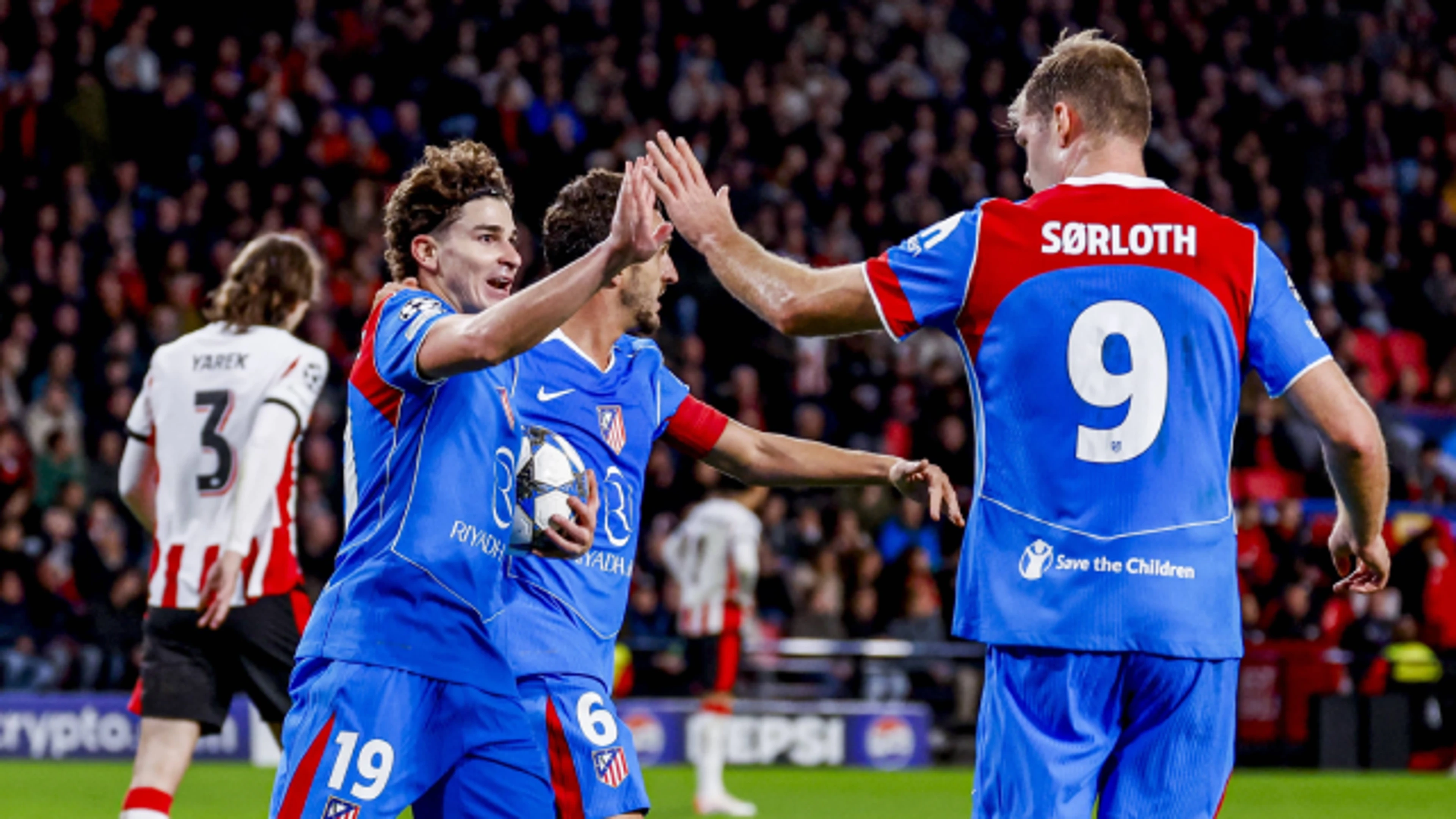 PSV Eindhoven v Atletico de Madrid | Match Highlights | UEFA Champions League